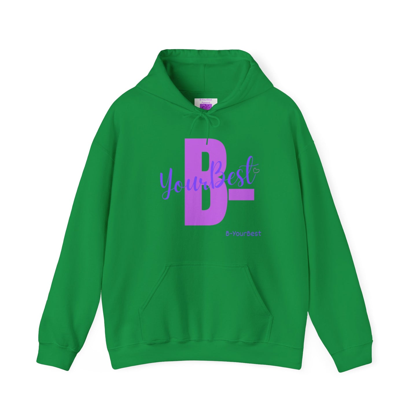 B-YourBest Hoodie Purple Ltrs