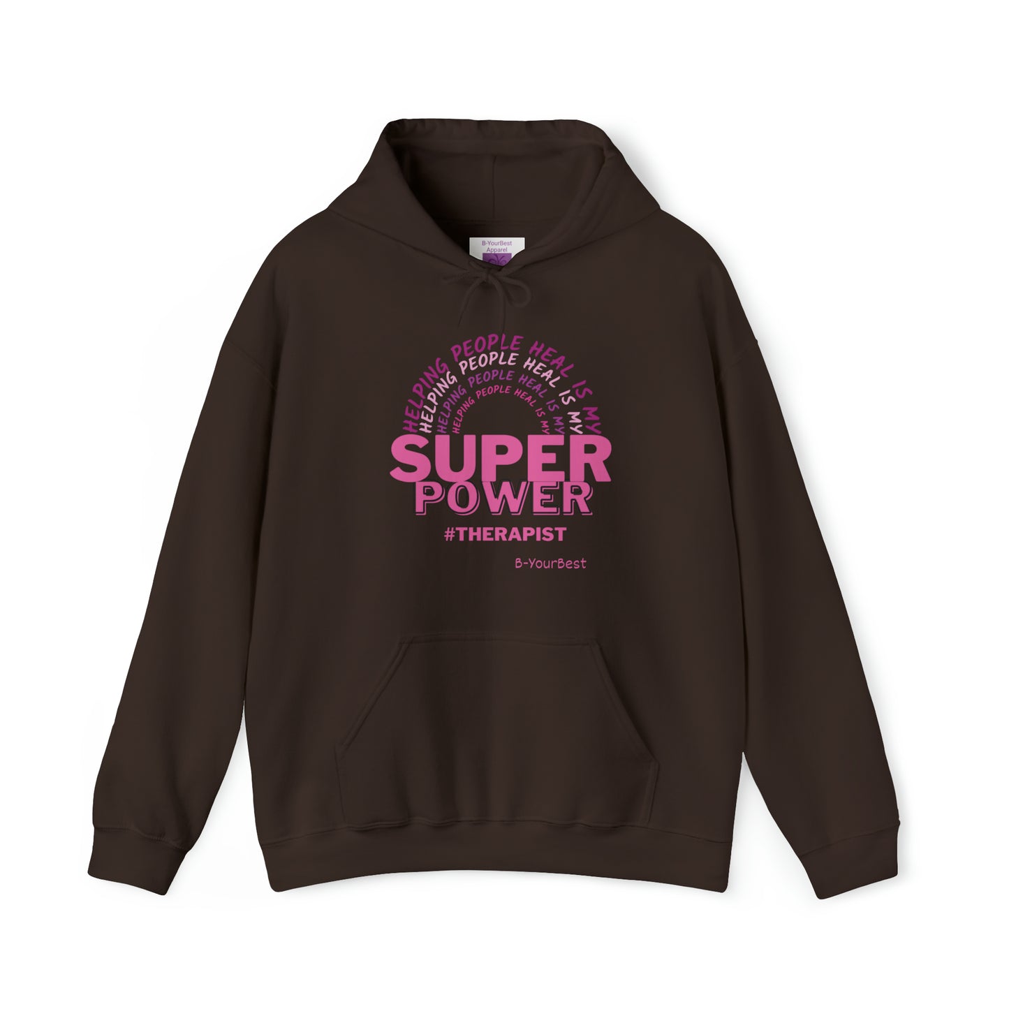 Super Power Hoodie - (PINK)