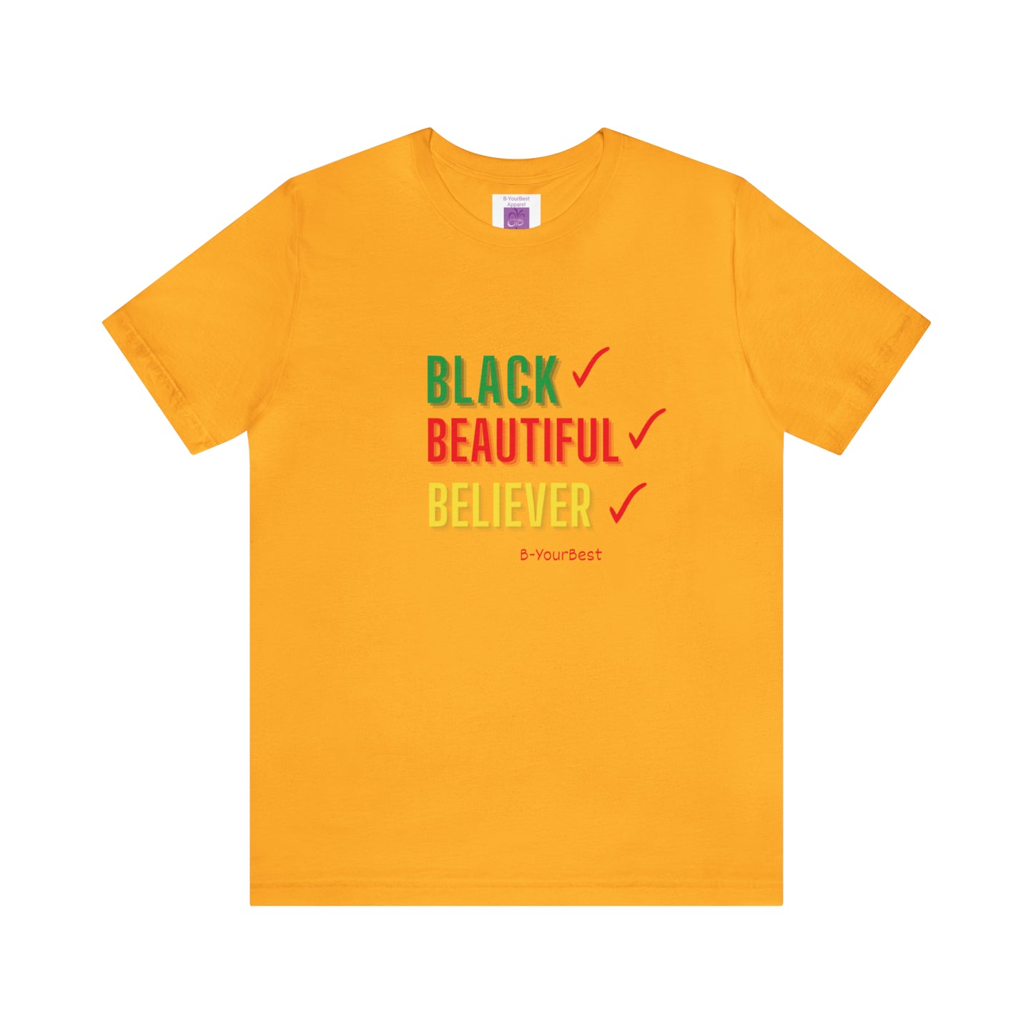 Black Beautiful Believer Tee