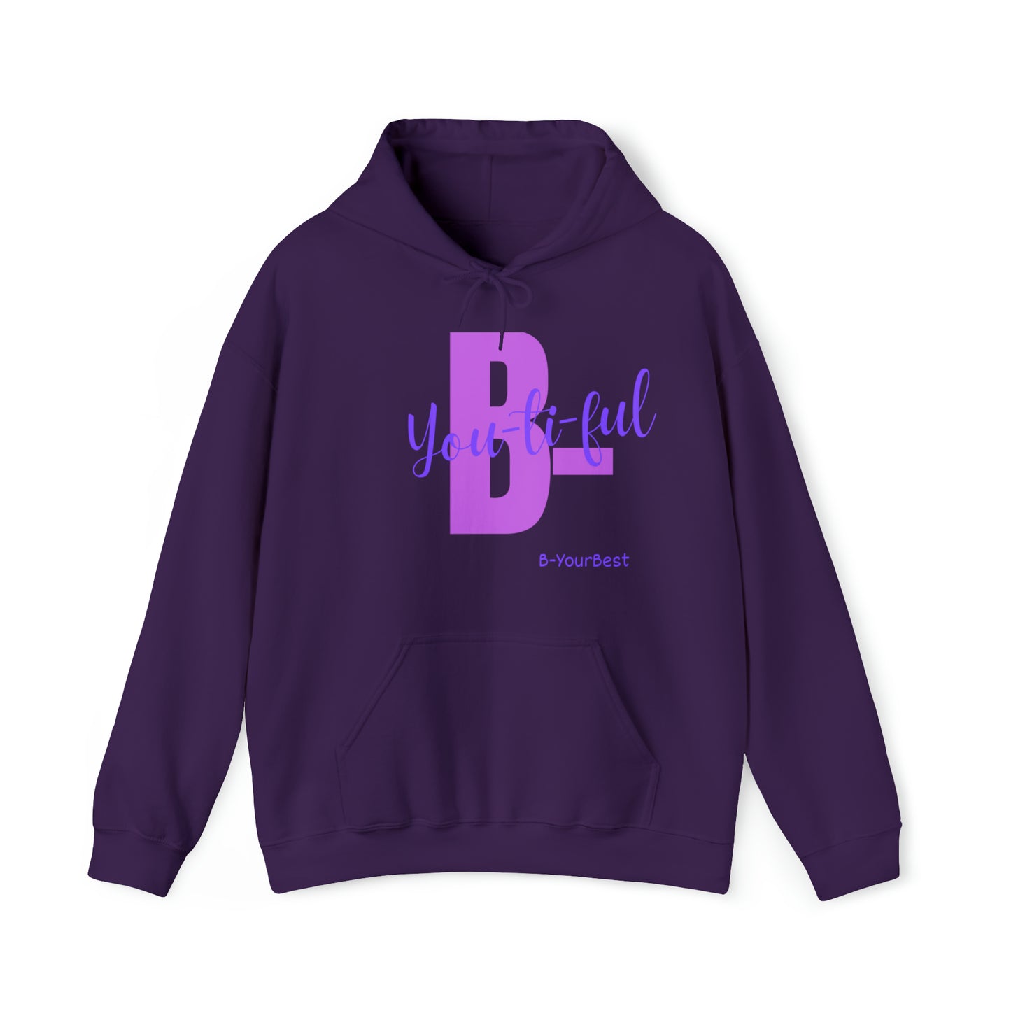B-Youtiful Hoodie (Purple Ltrs)