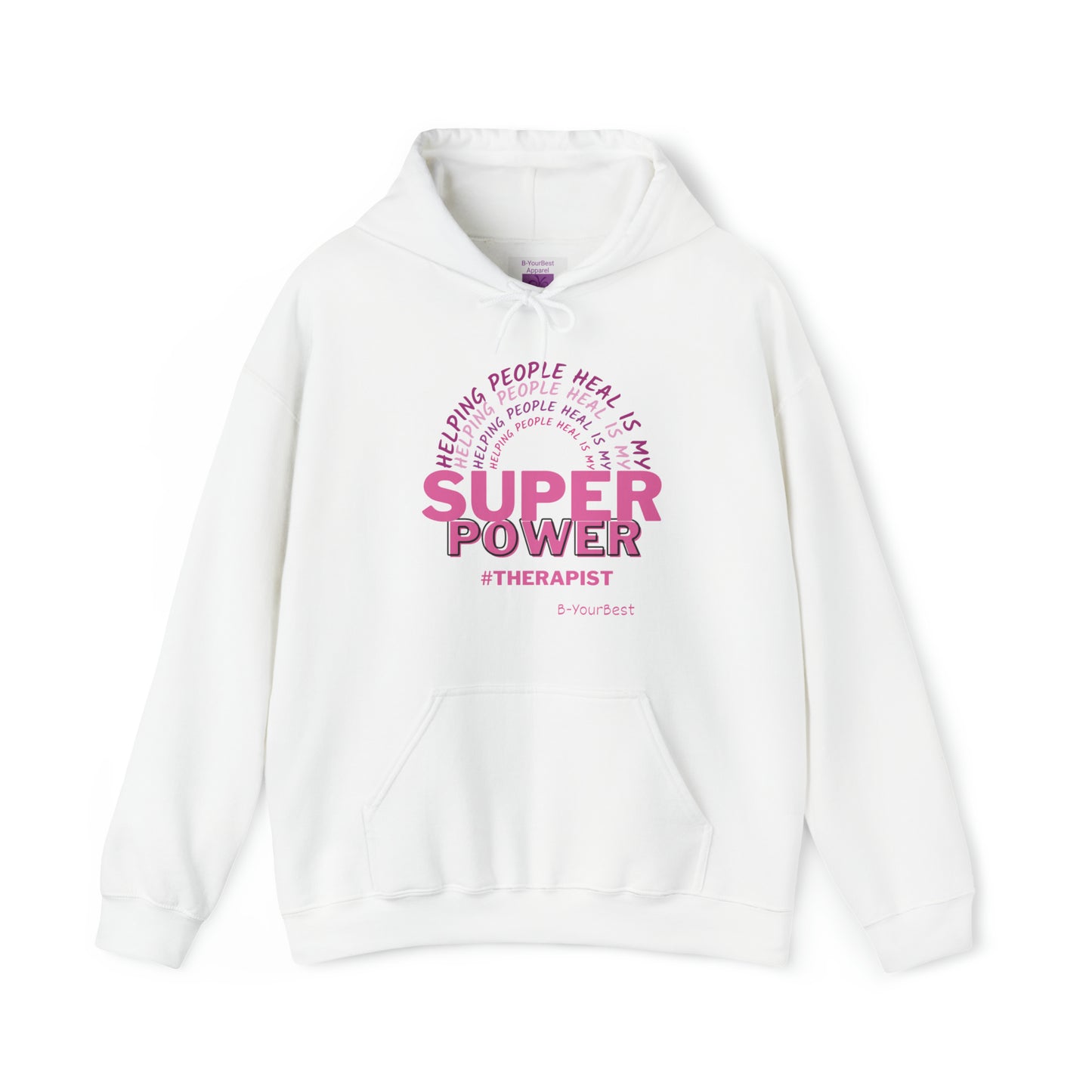 Super Power Hoodie - (PINK)