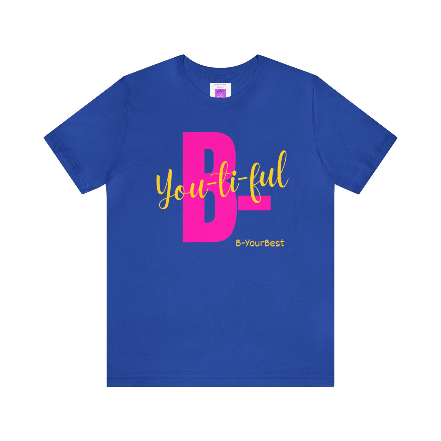 B-Youtiful (Pink & Yellow Ltrs) Tee
