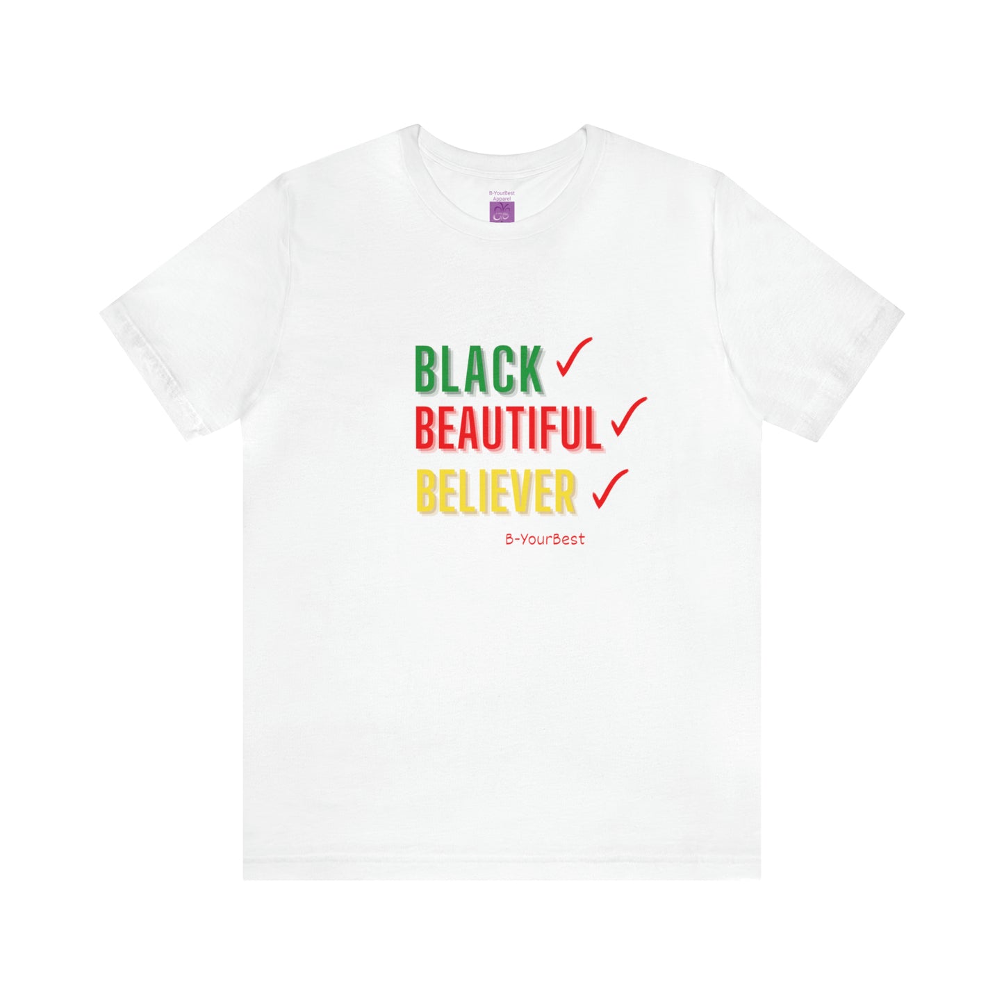 Black Beautiful Believer Tee