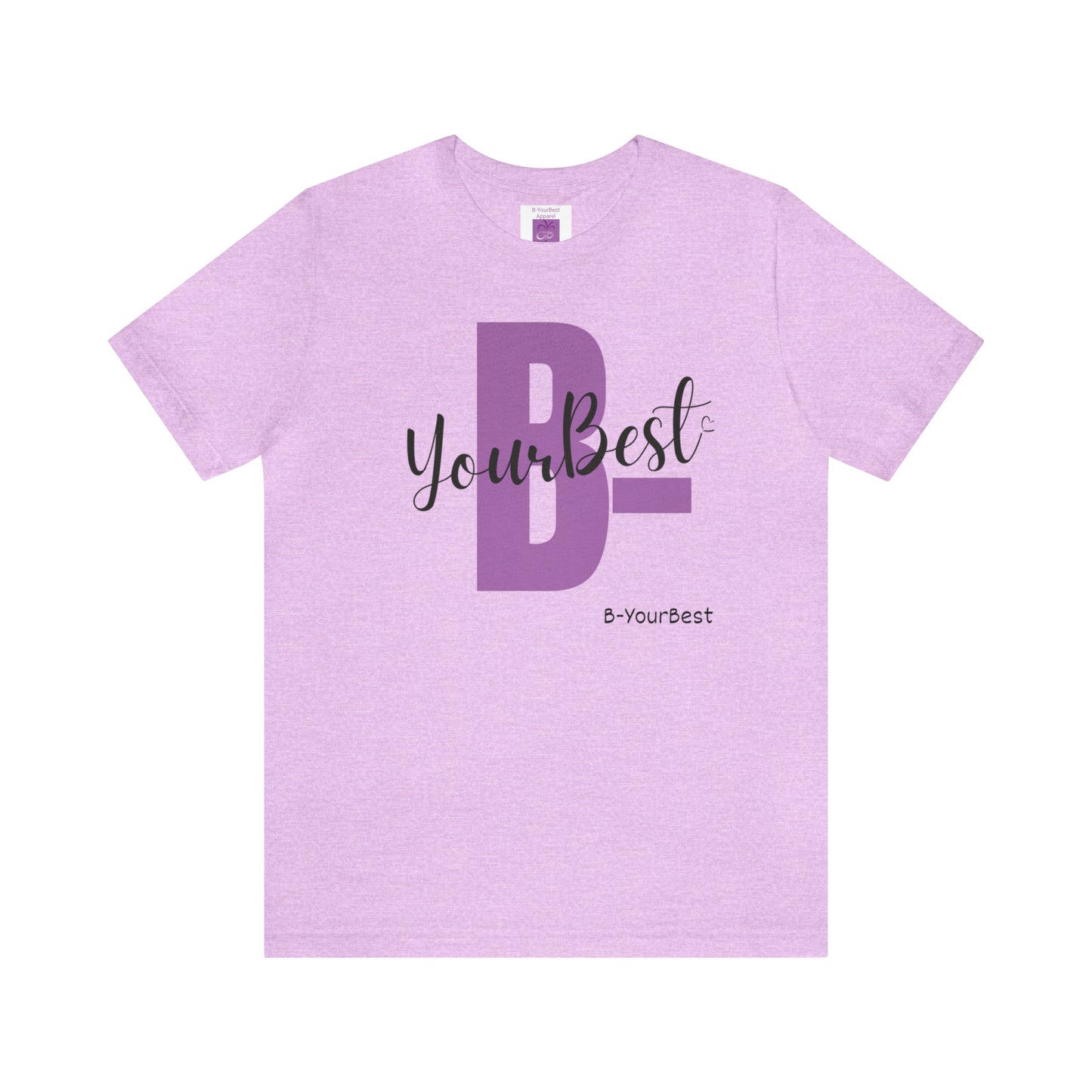 B-YourBest (PURPLE & BLK LTRS) Tee