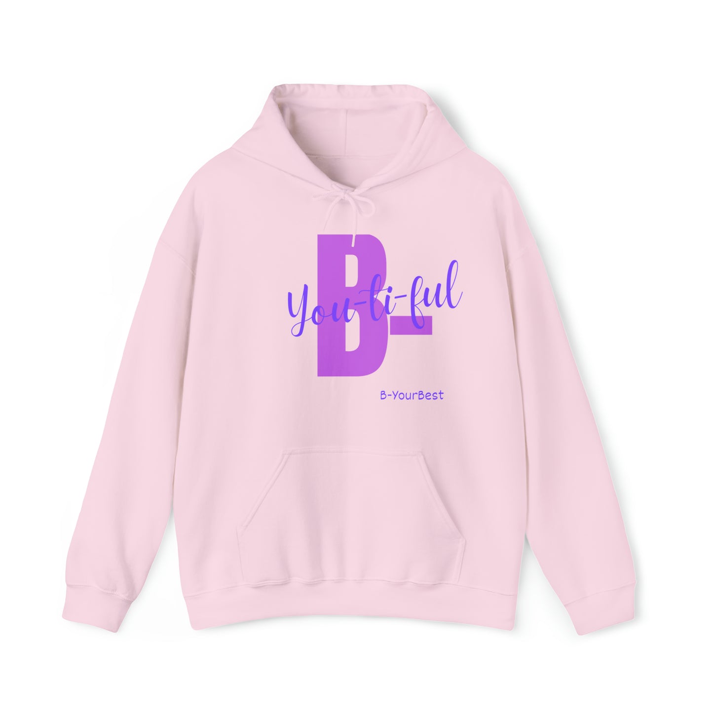 B-Youtiful Hoodie (Purple Ltrs)