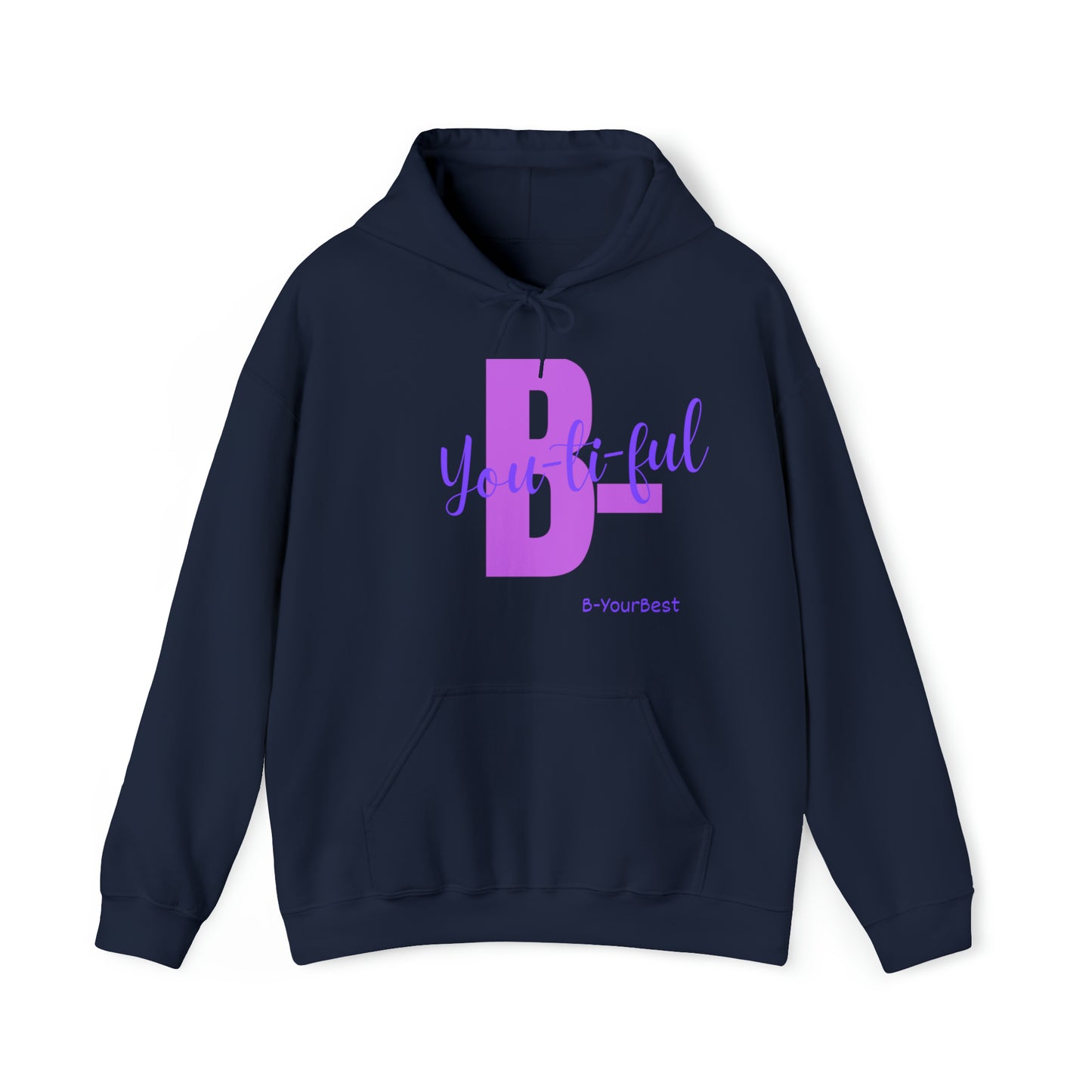B-Youtiful Hoodie (Purple Ltrs)