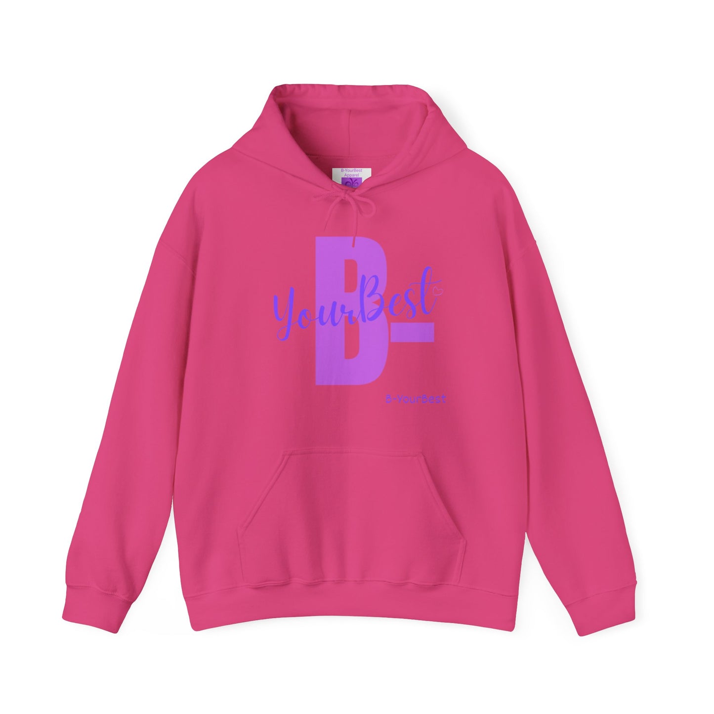B-YourBest Hoodie Purple Ltrs