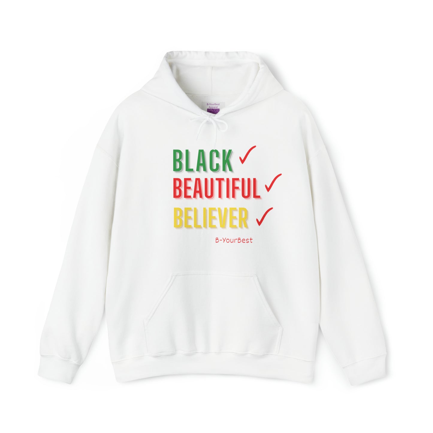 Black Beautiful Believer Hoodie