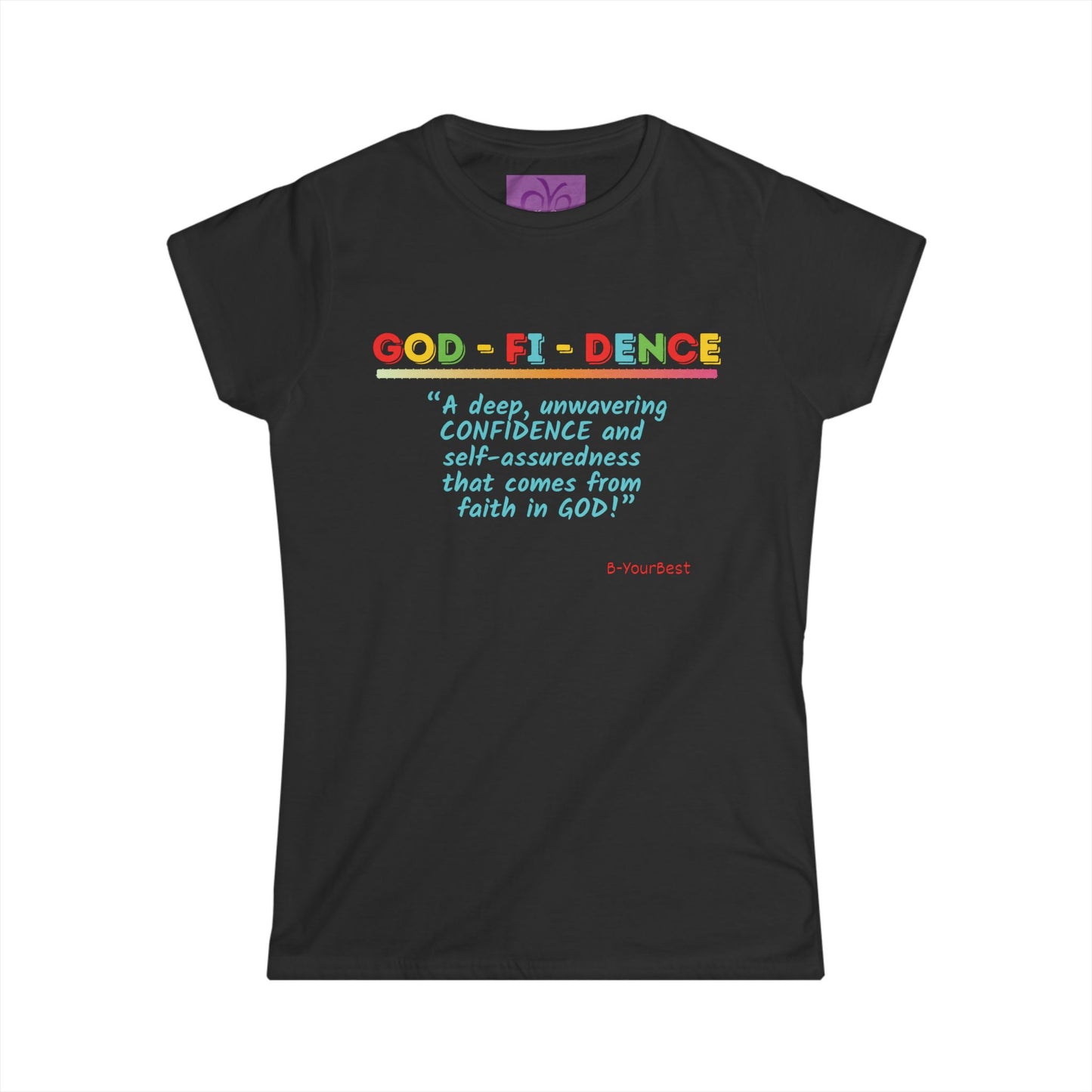 "GOD-FI-DENCE" Women's Softstyle Tee