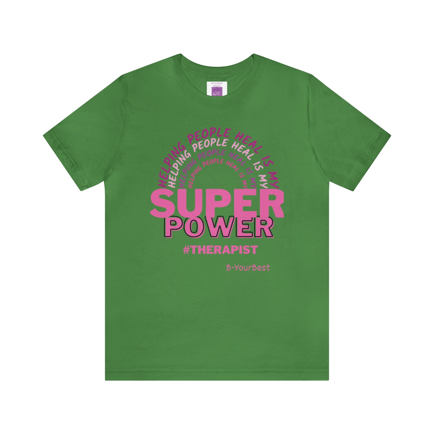 Super Power - (PINK LTRS) Tee