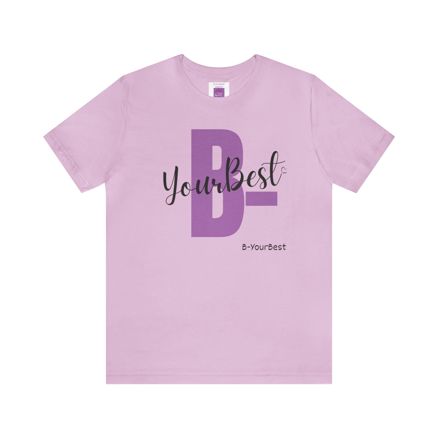 B-YourBest (PURPLE & BLK LTRS) Tee