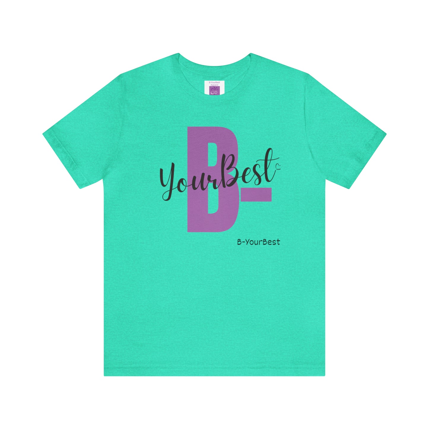 B-YourBest (PURPLE & BLK LTRS) Tee
