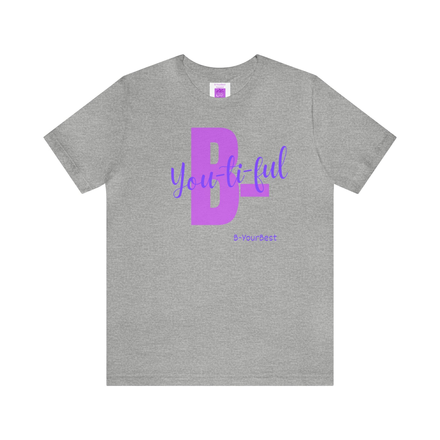 B-Youtiful (Purple Ltrs) Tee