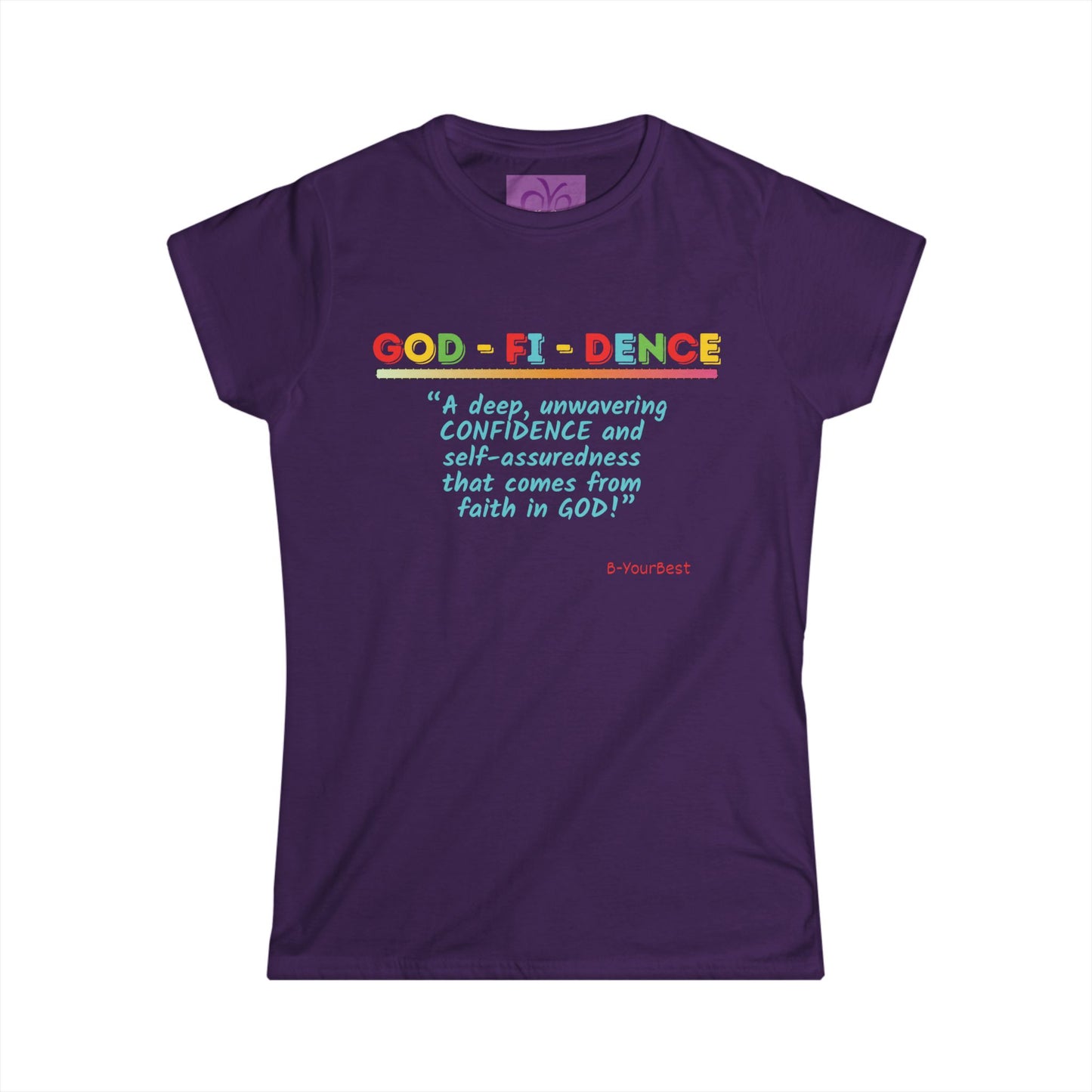 "GOD-FI-DENCE" Women's Softstyle Tee