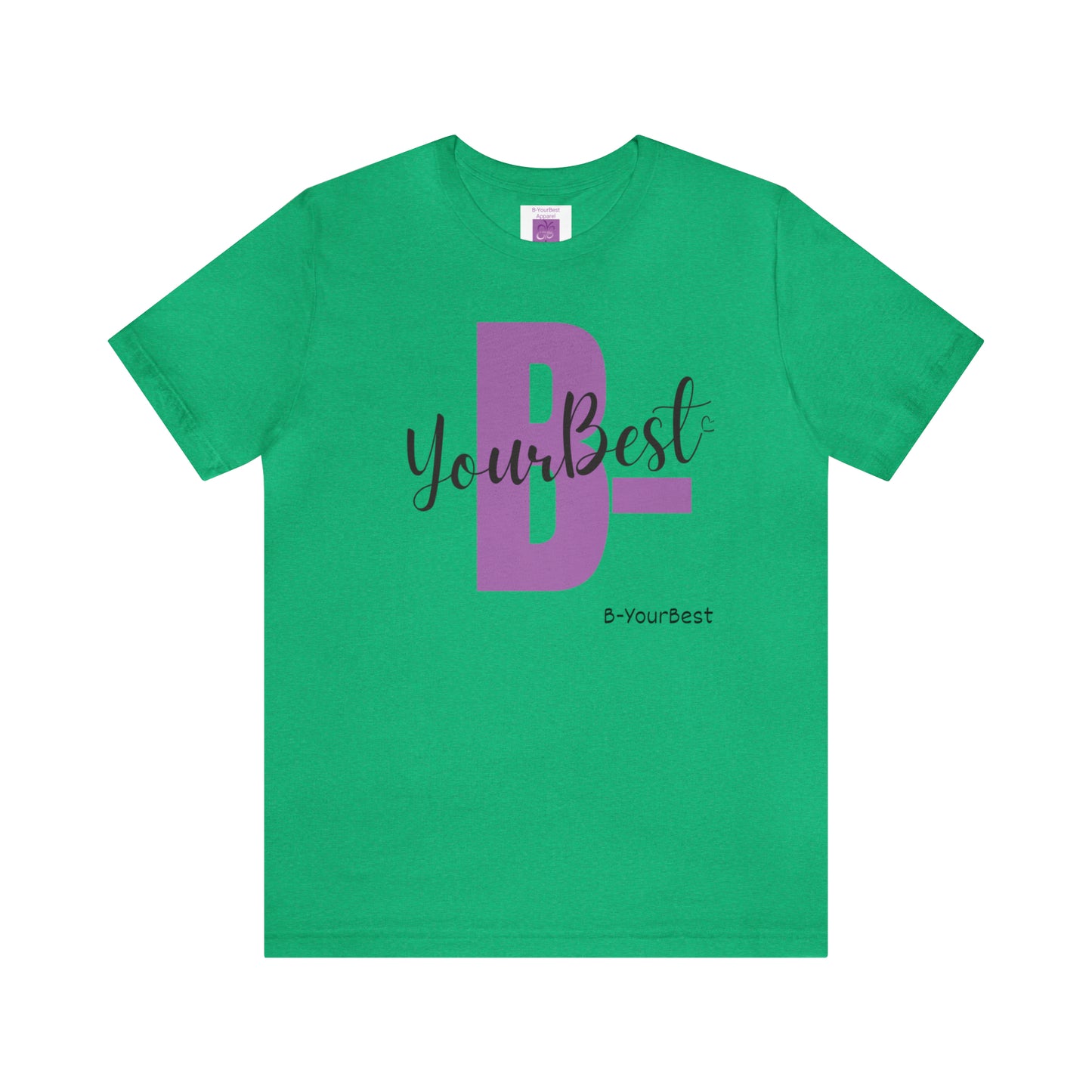 B-YourBest (PURPLE & BLK LTRS) Tee