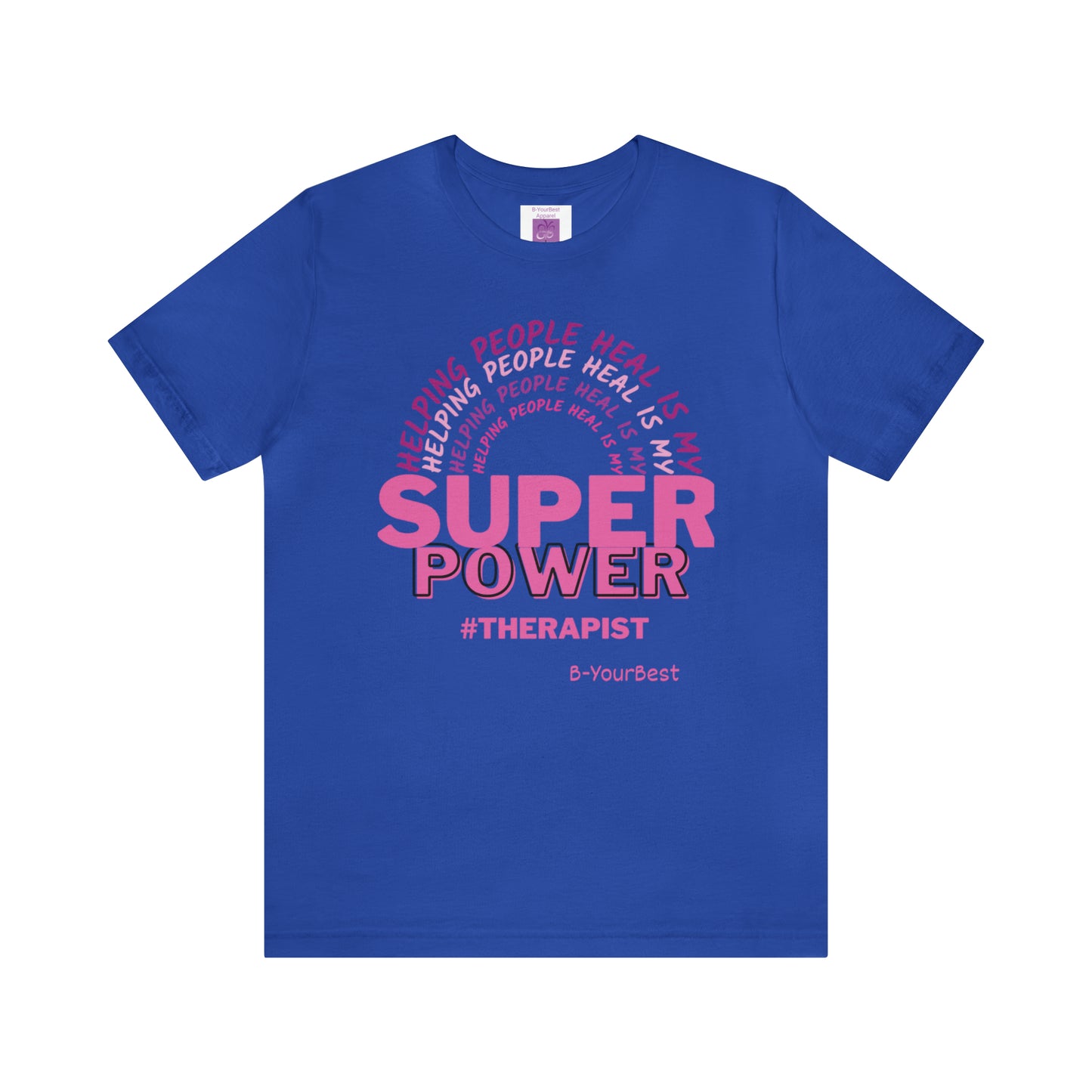 Super Power - (PINK LTRS) Tee