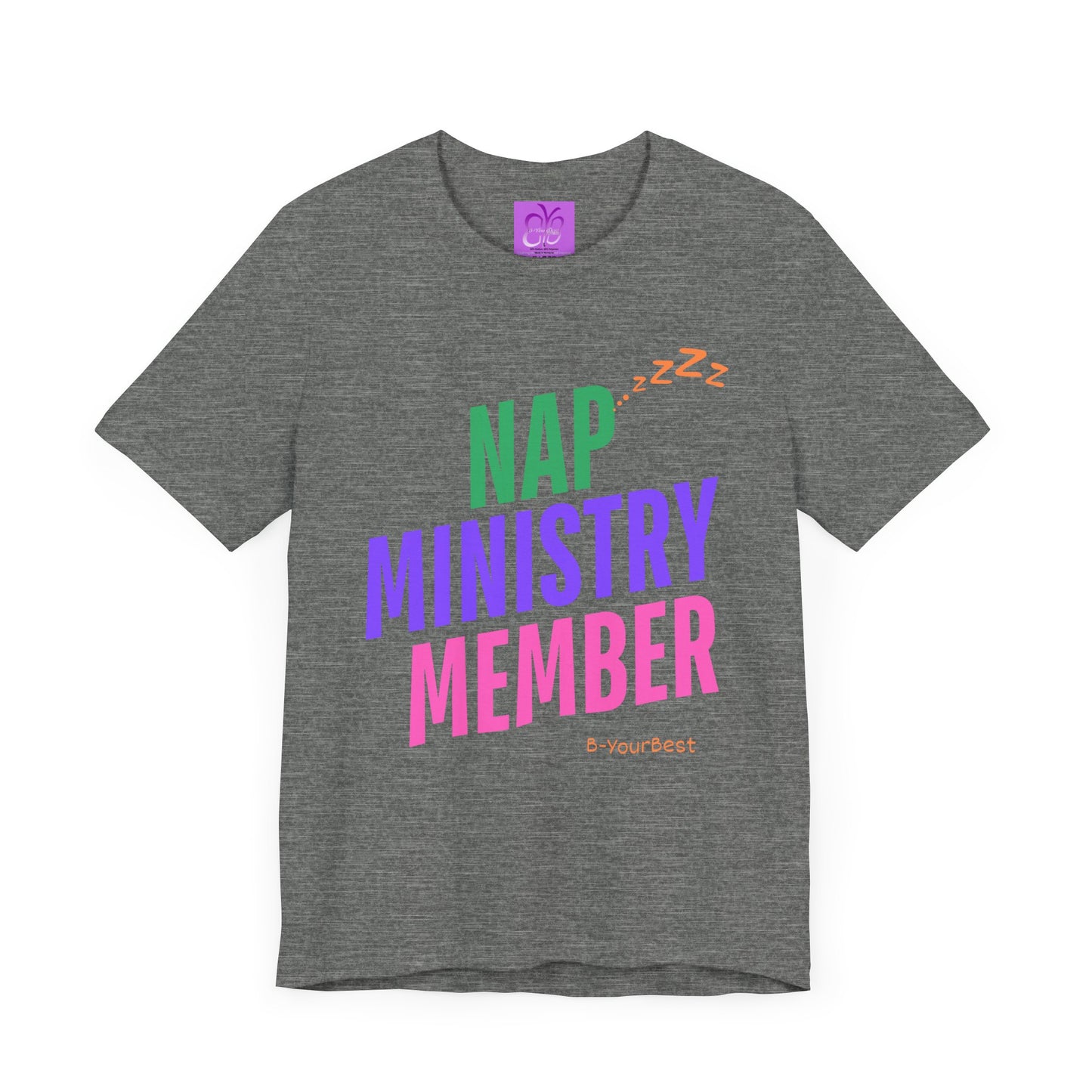 Funny Nap Ministry Member Unisex Tee