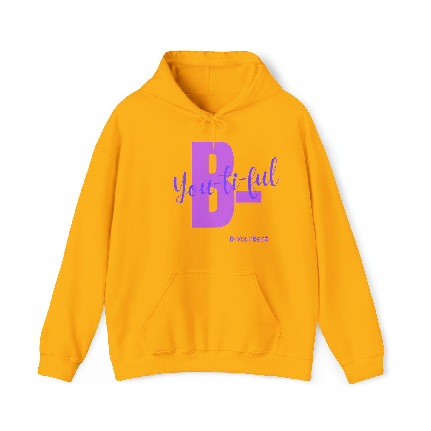 B-Youtiful Hoodie (Purple Ltrs)