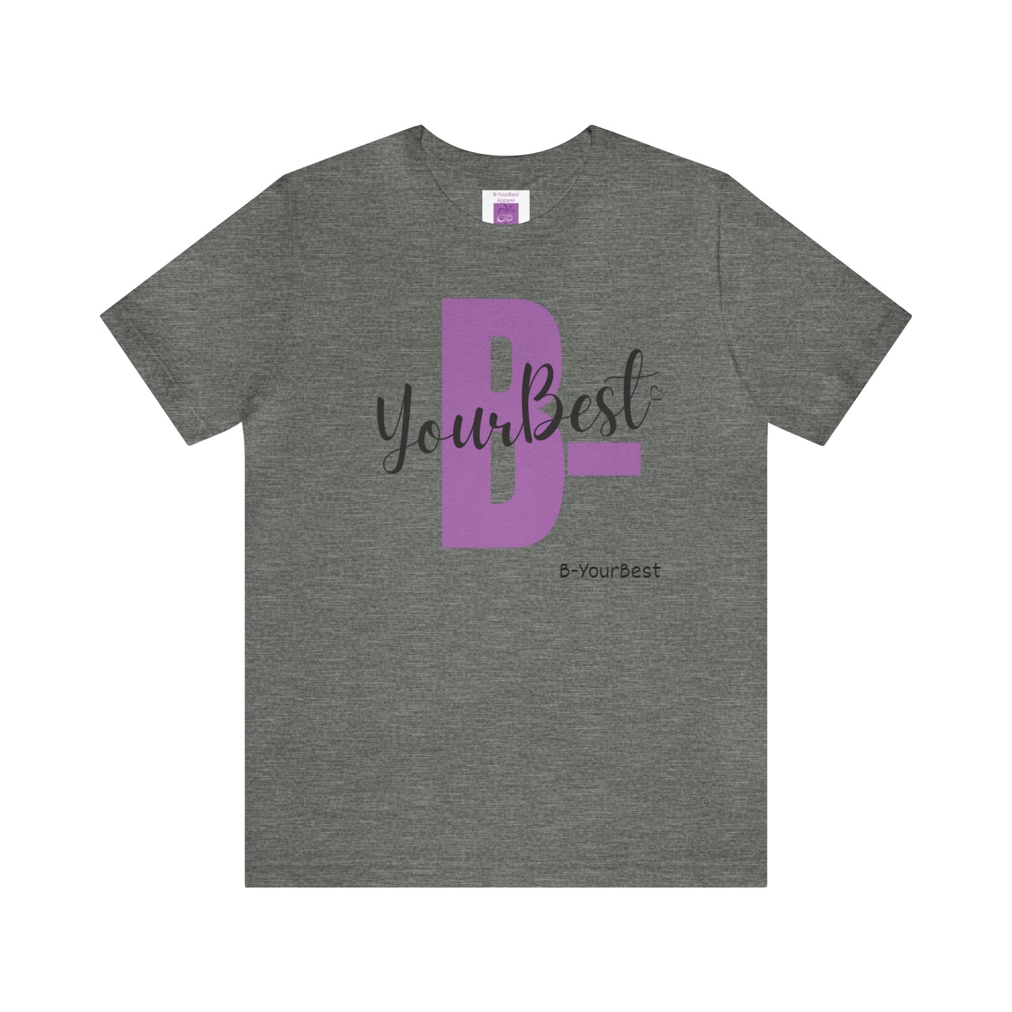 B-YourBest (PURPLE & BLK LTRS) Tee