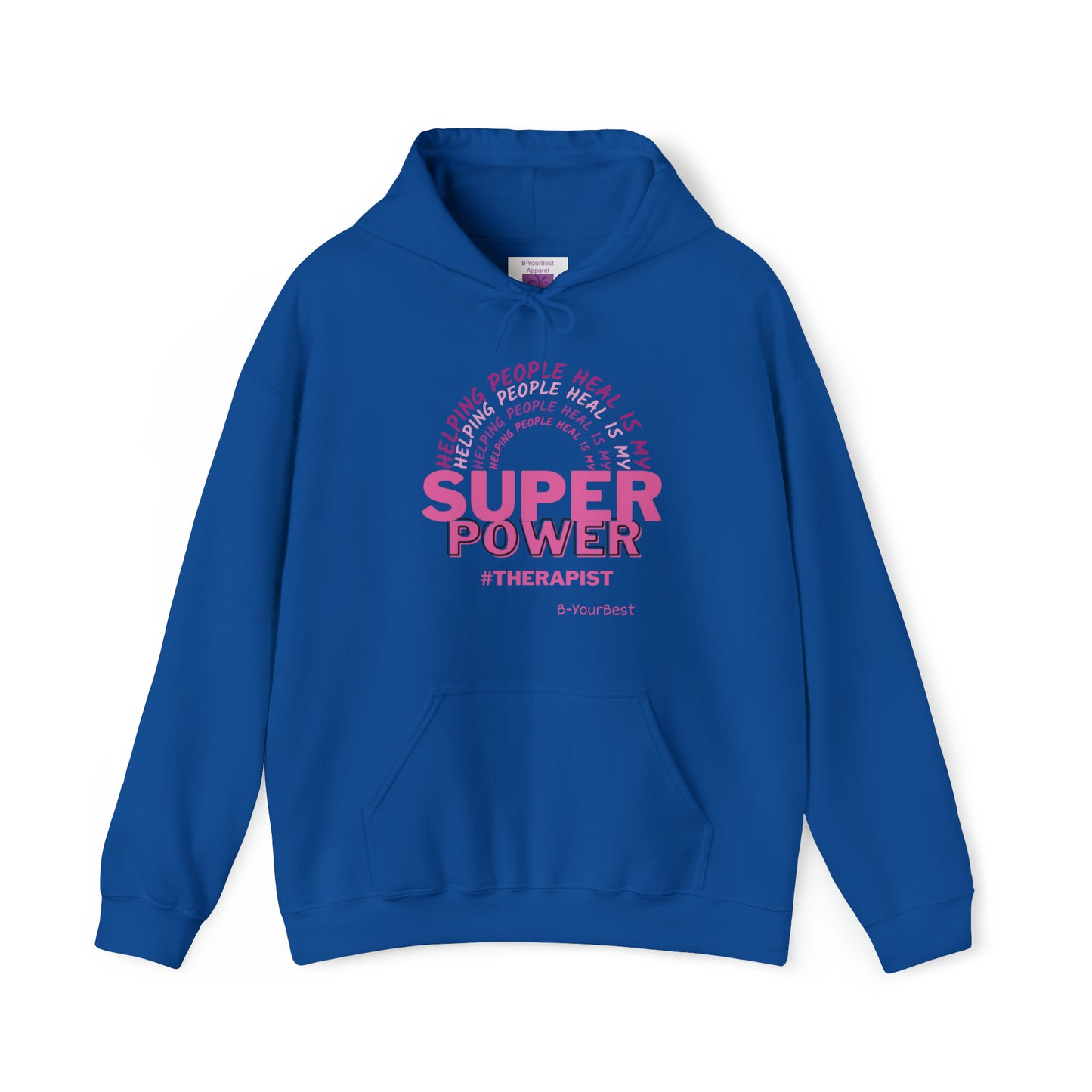 Super Power Hoodie - (PINK)