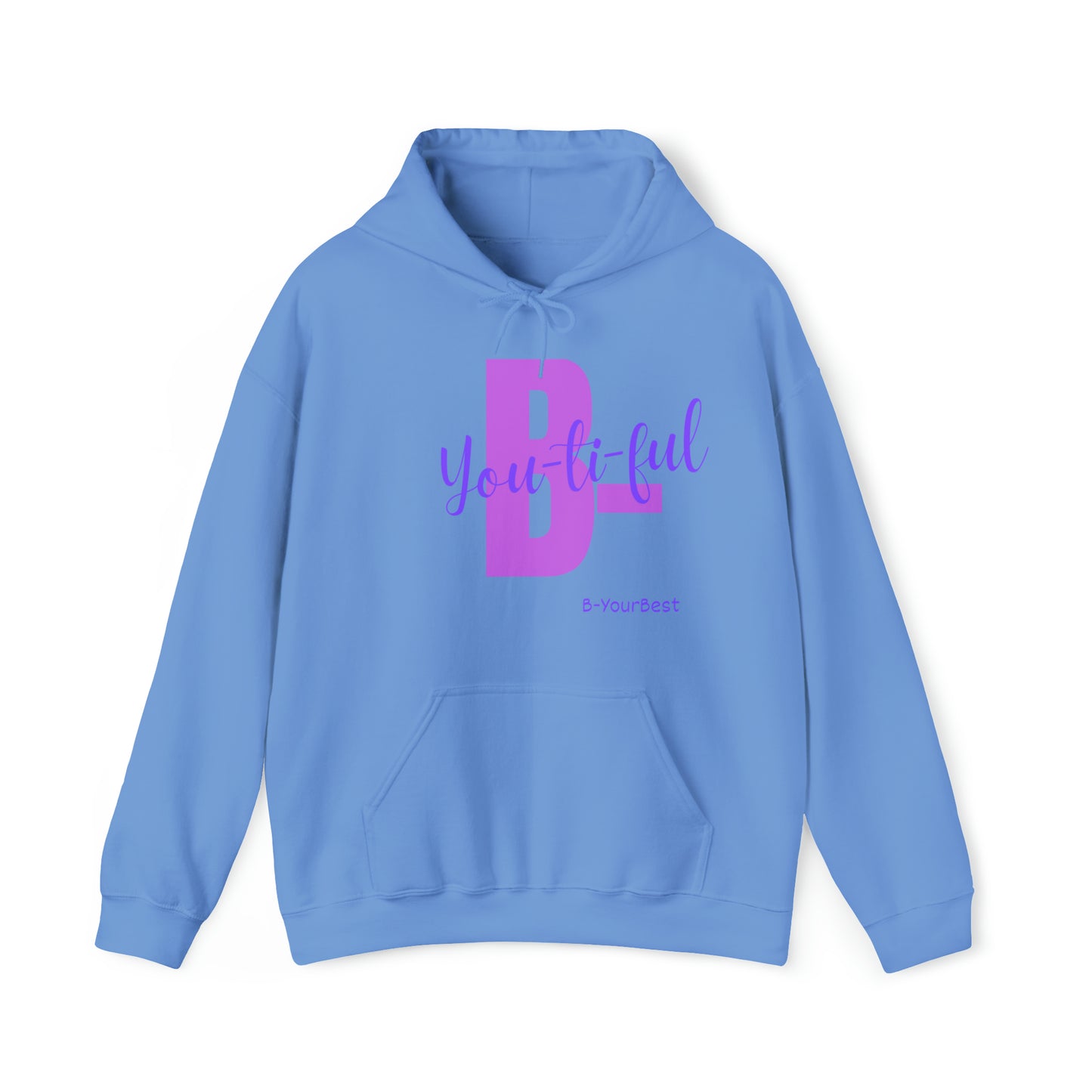B-Youtiful Hoodie (Purple Ltrs)