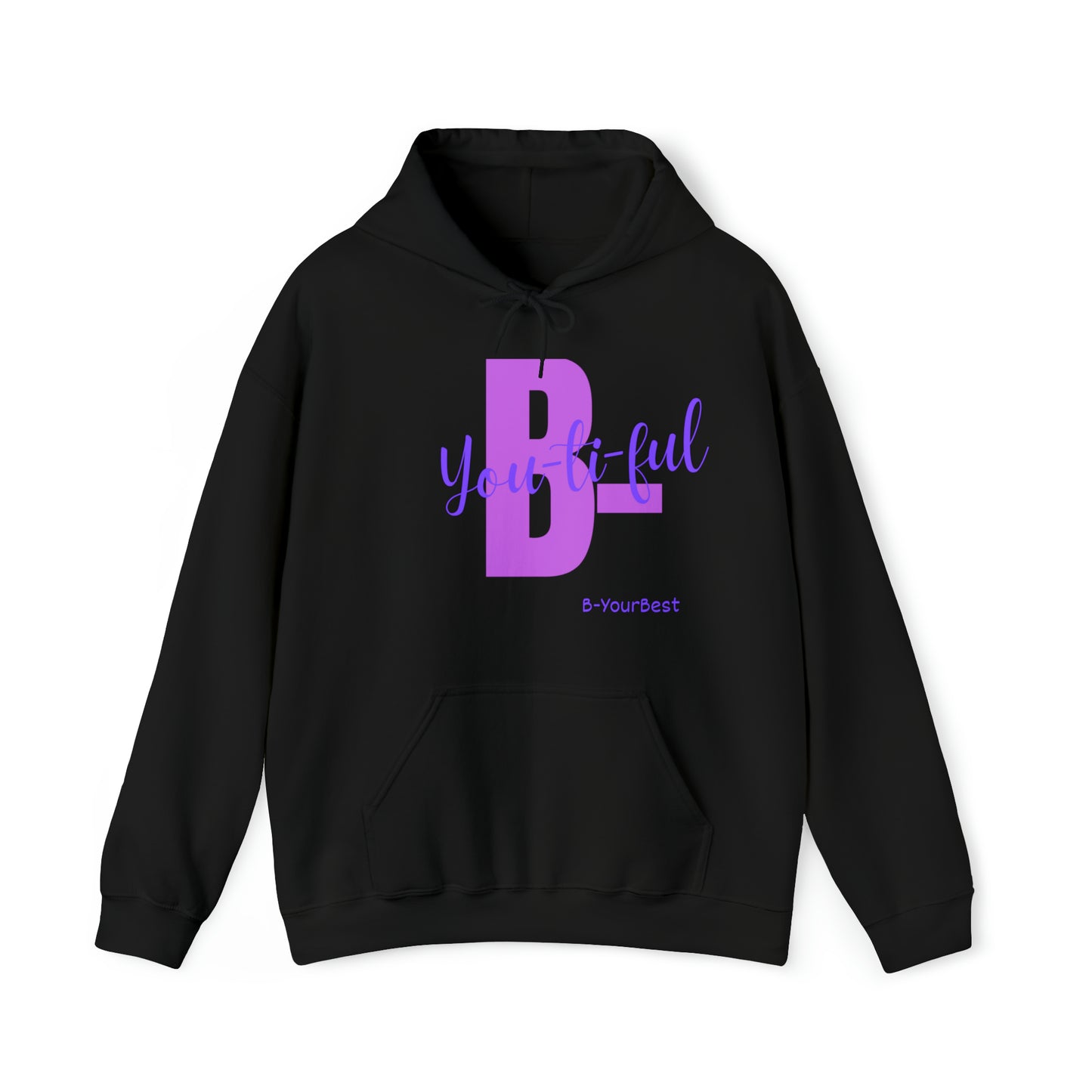 B-Youtiful Hoodie (Purple Ltrs)