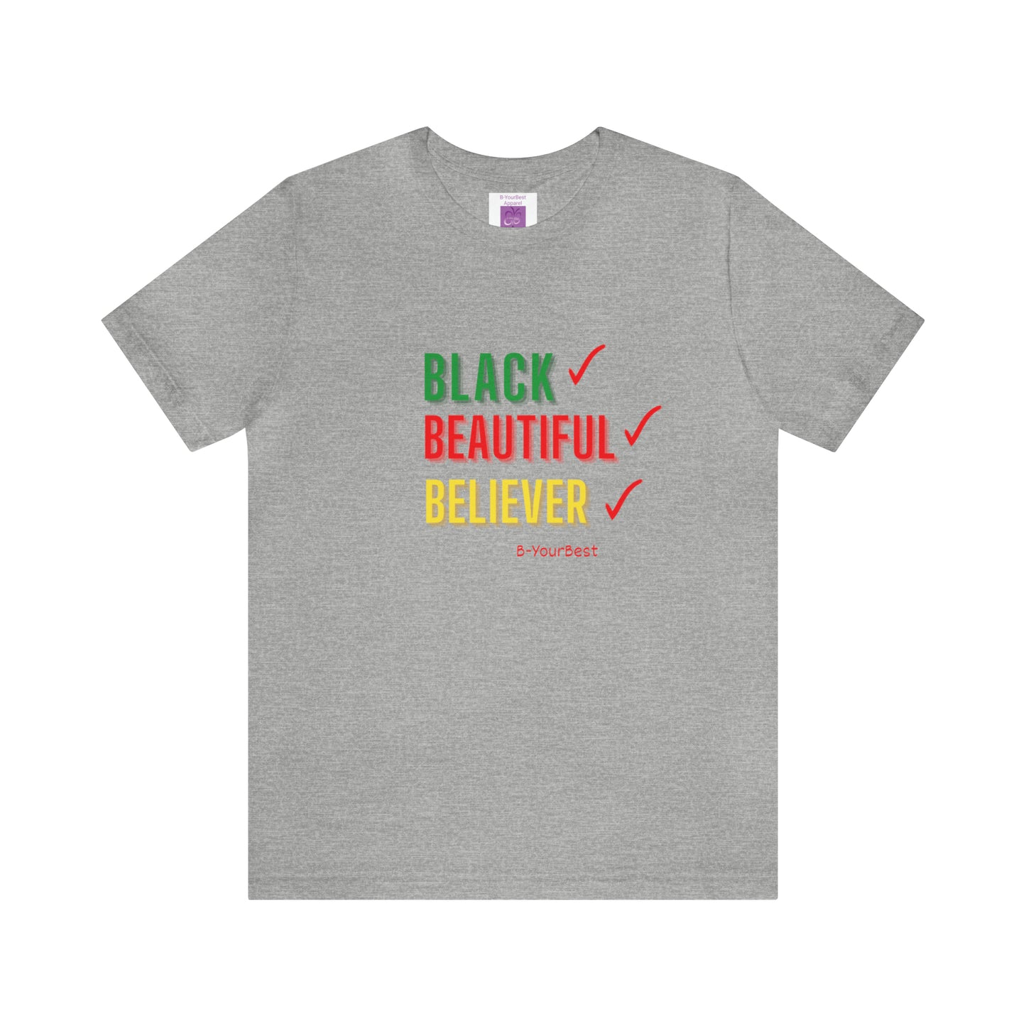 Black Beautiful Believer Tee