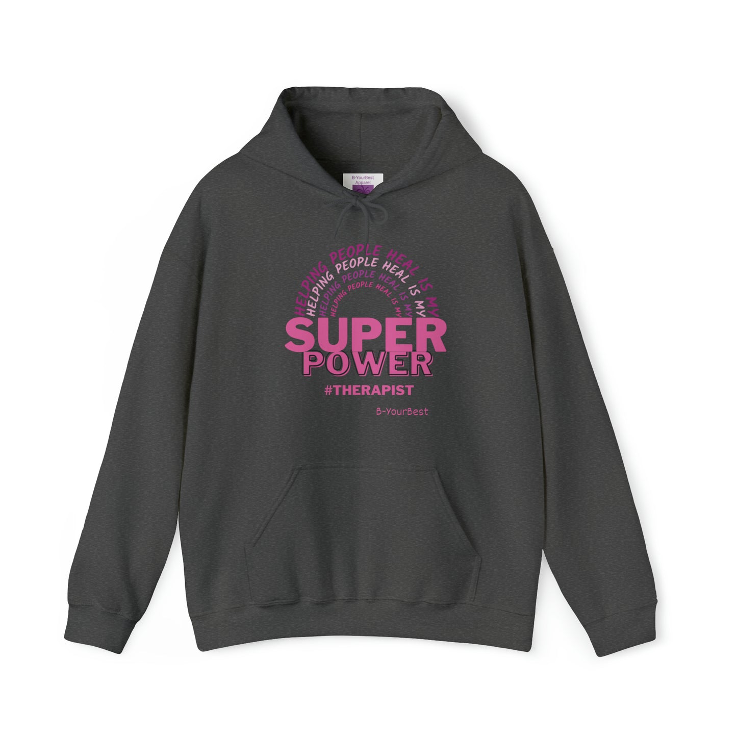 Super Power Hoodie - (PINK)