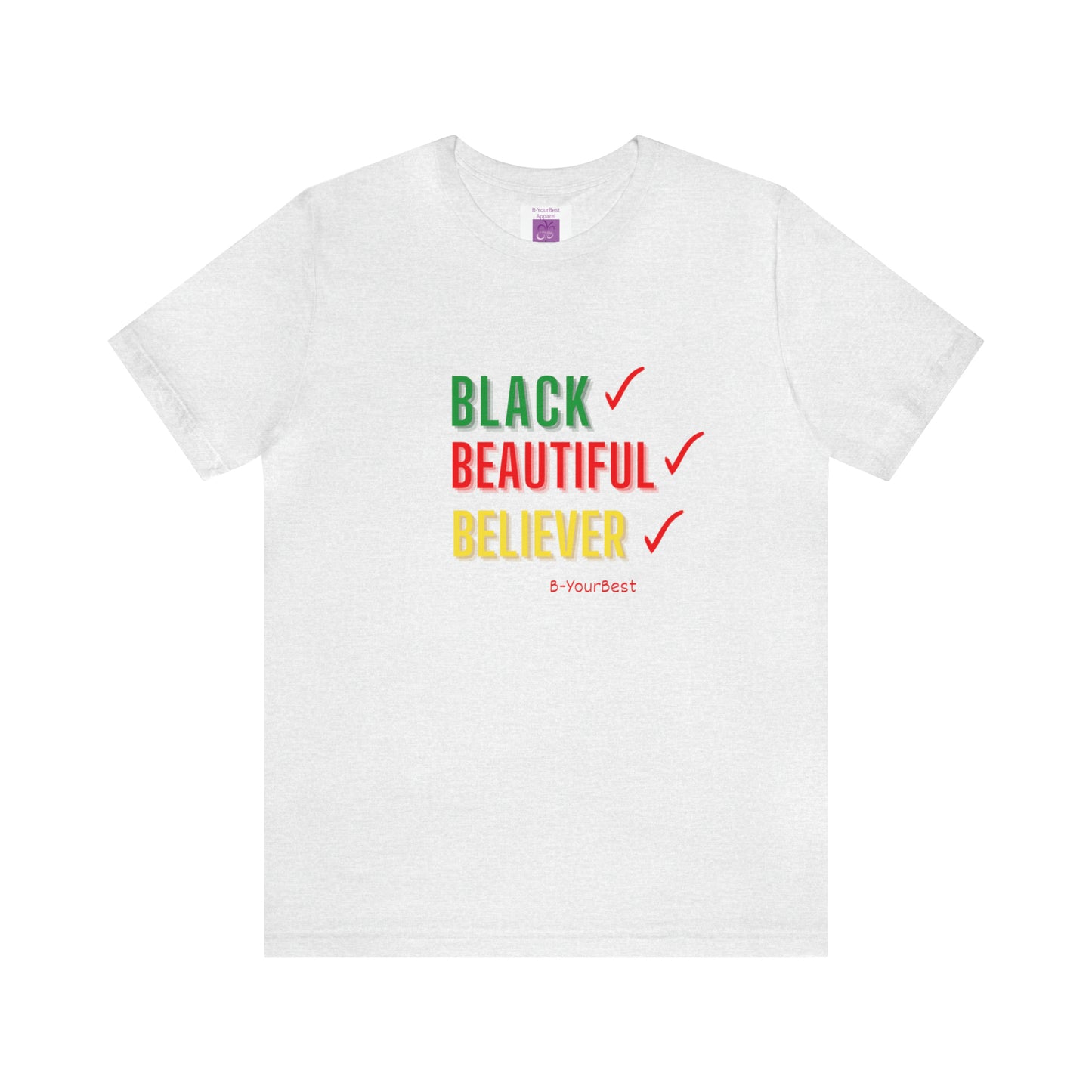 Black Beautiful Believer Tee