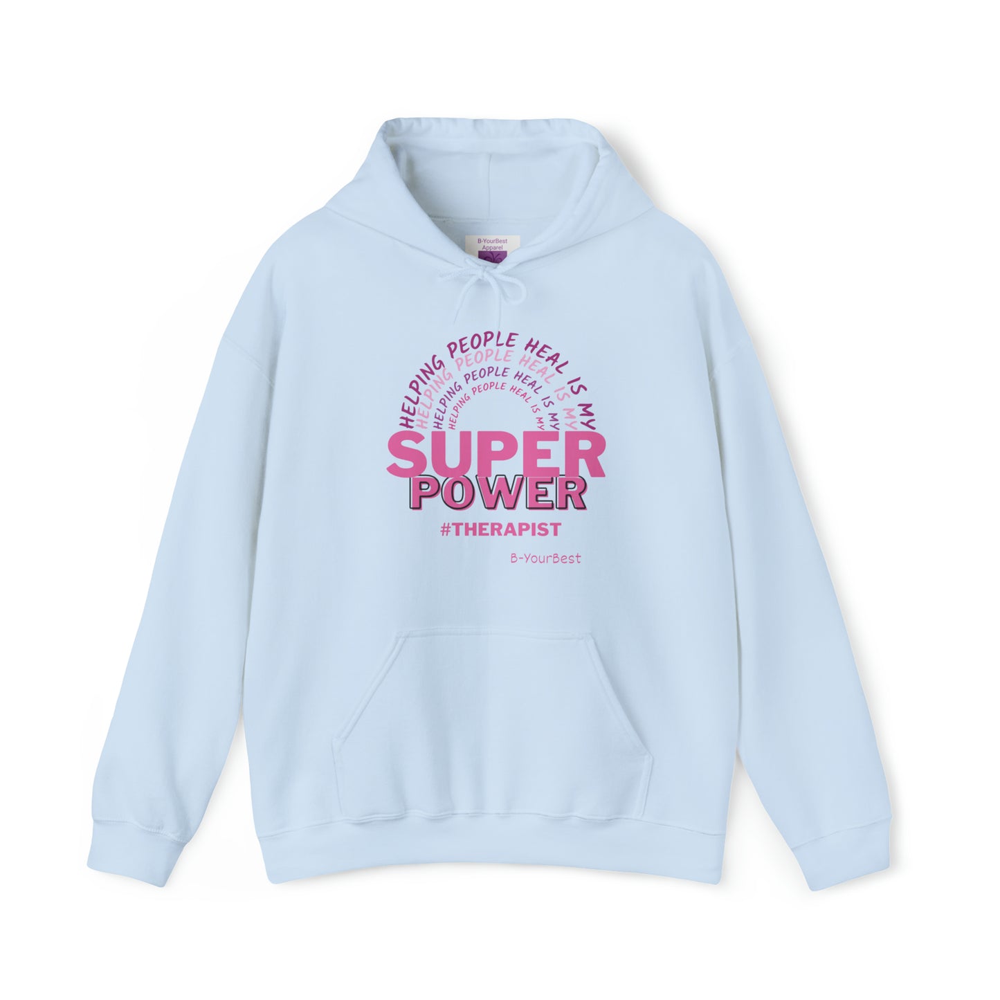 Super Power Hoodie - (PINK)