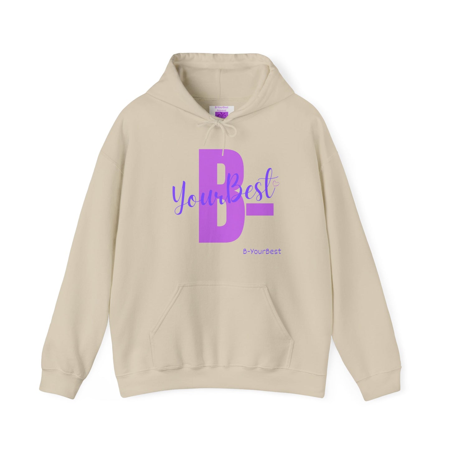 B-YourBest Hoodie Purple Ltrs