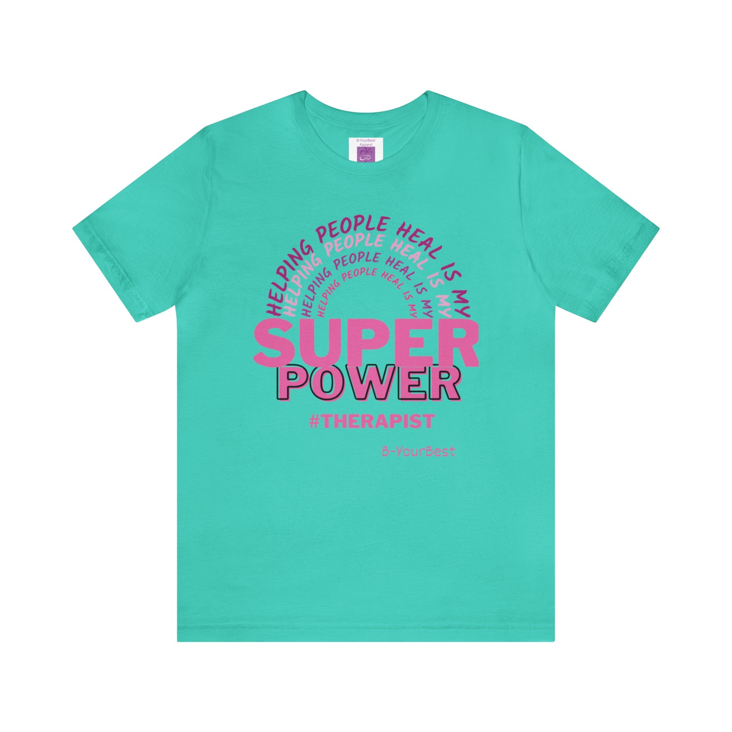 Super Power - (PINK LTRS) Tee