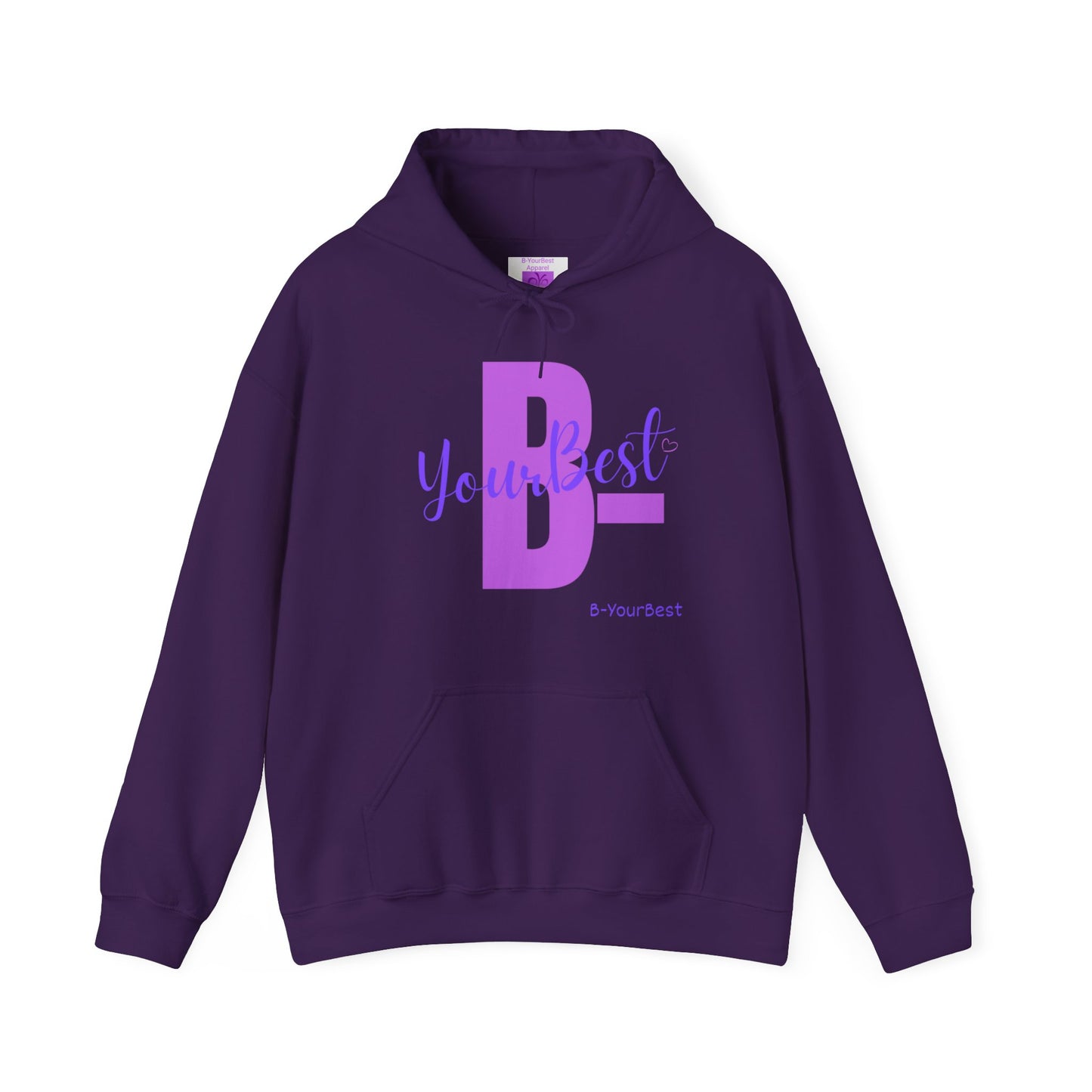 B-YourBest Hoodie Purple Ltrs