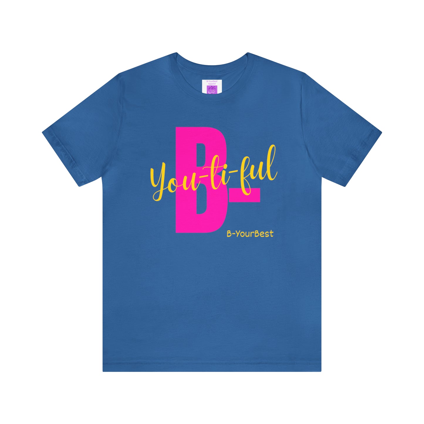 B-Youtiful (Pink & Yellow Ltrs) Tee