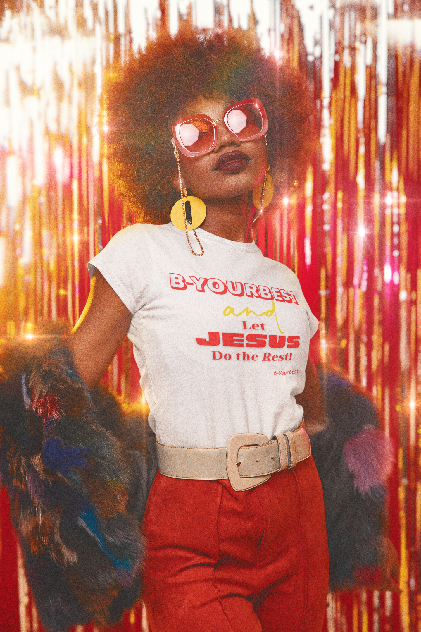 B-YOURBEST and Let Jesus Do the Rest Tee