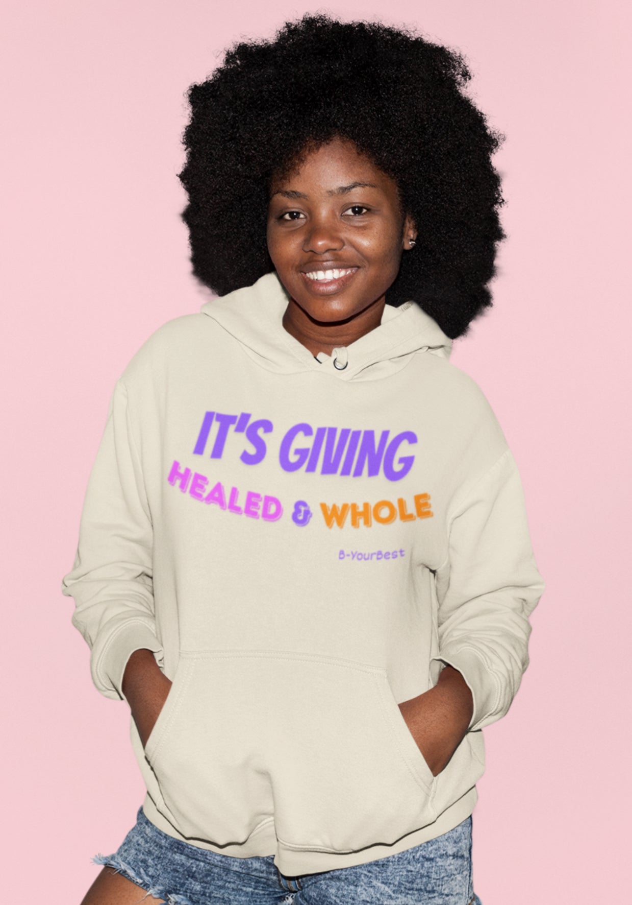 It's Giving Healed & Whole Hoodie