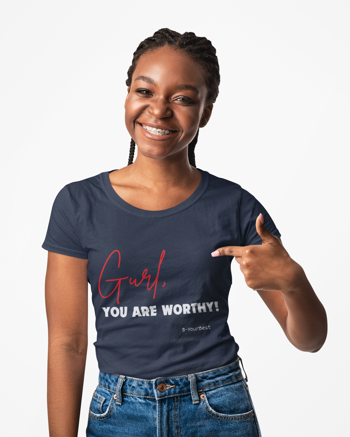 Gurl, You Are Worthy! Women's Softstyle Tee