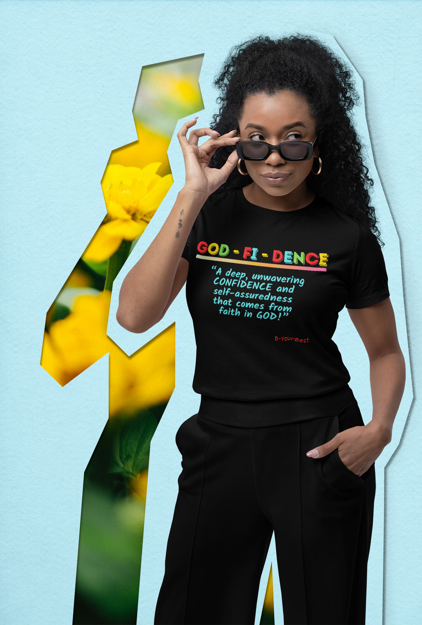 "GOD-FI-DENCE" Women's Softstyle Tee