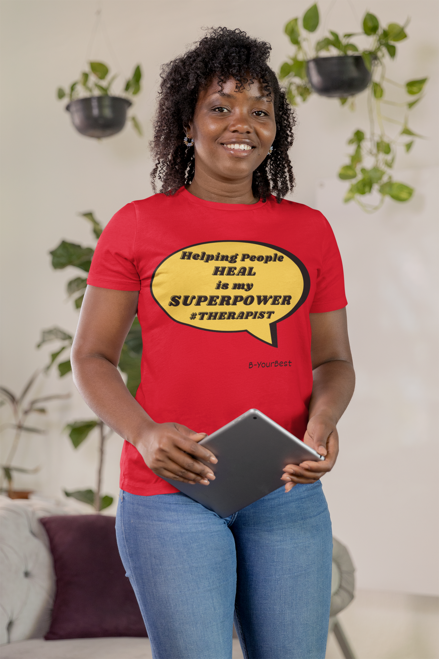 Helping People Heal Superpower Women's Softstyle Tee
