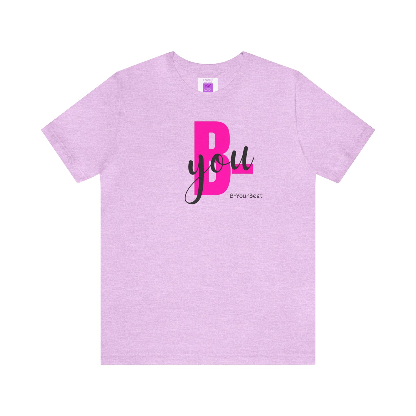 B-You (BLK and Pink Ltrs) Tee