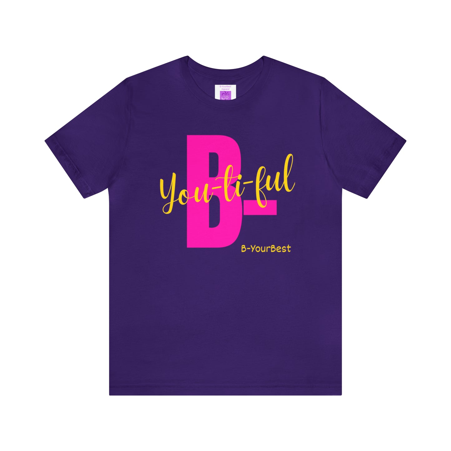 B-Youtiful (Pink & Yellow Ltrs) Tee