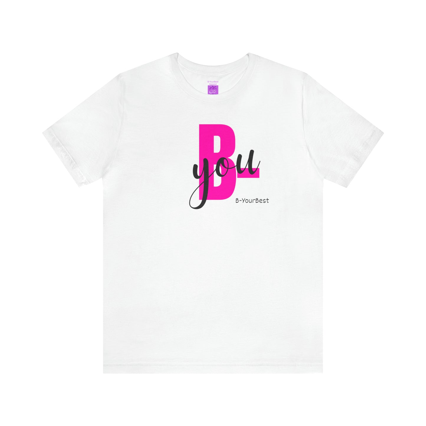 B-You (BLK and Pink Ltrs) Tee