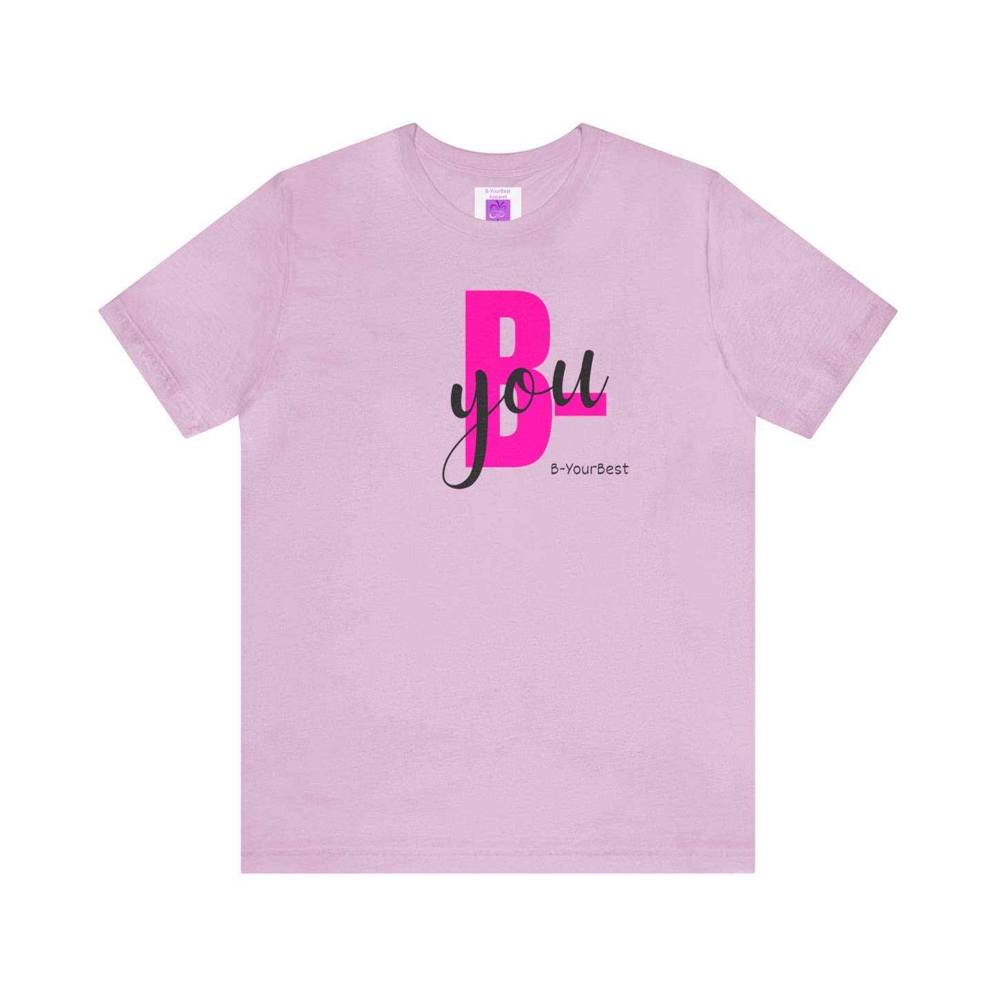 B-You (BLK and Pink Ltrs) Tee