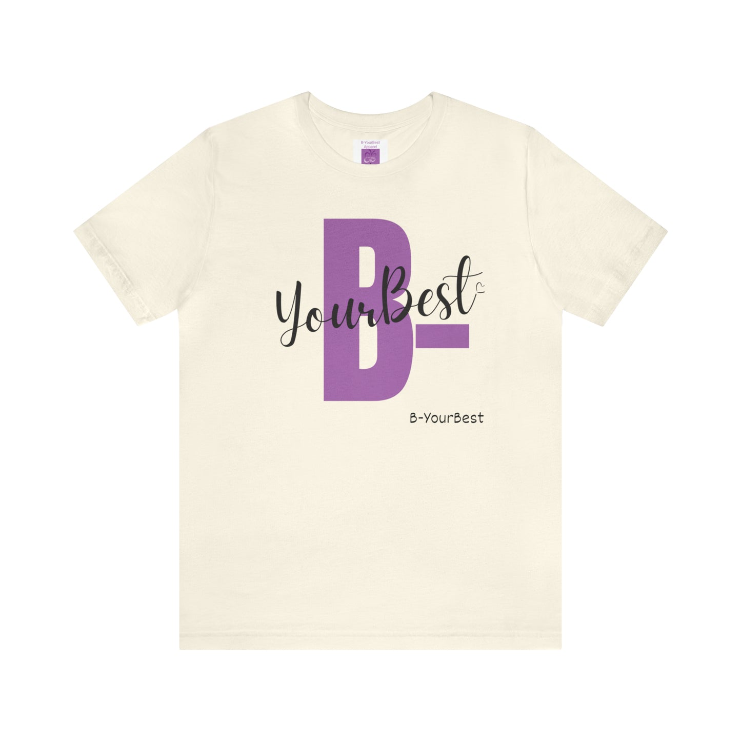 B-YourBest (PURPLE & BLK LTRS) Tee