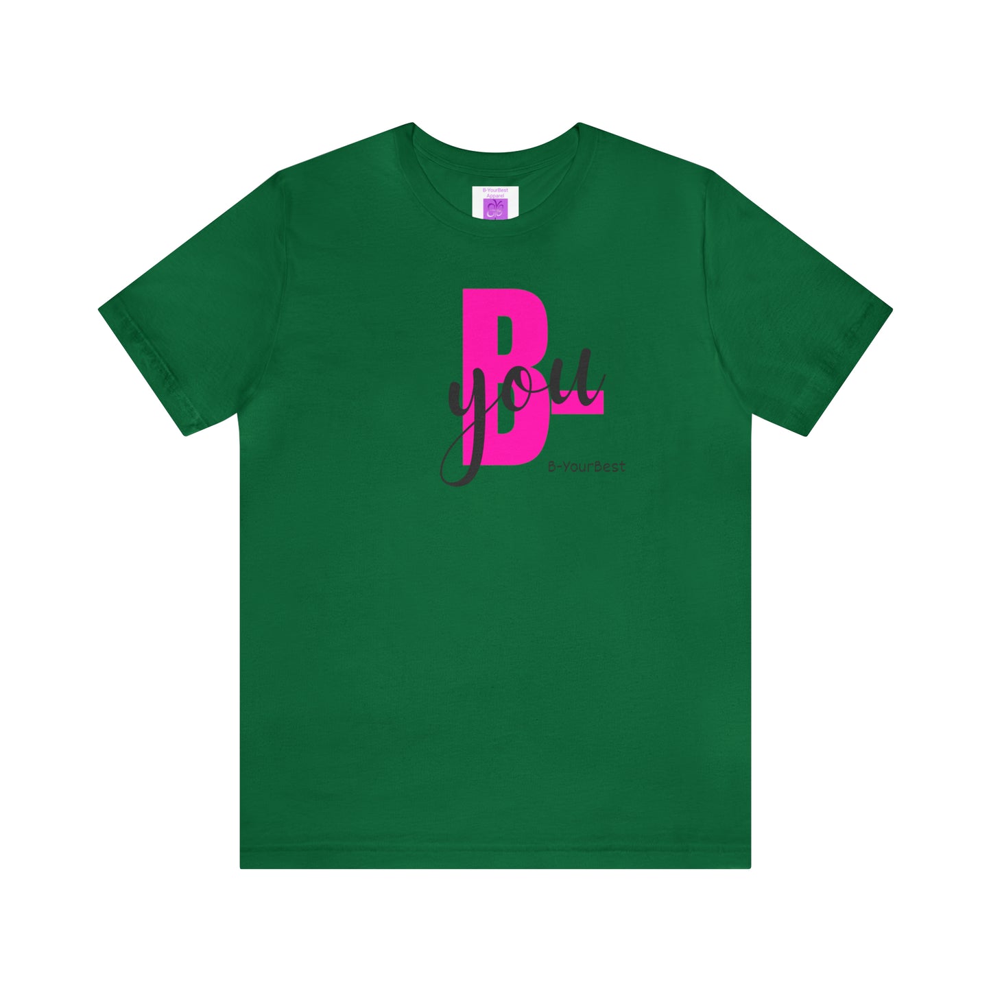 B-You (BLK and Pink Ltrs) Tee