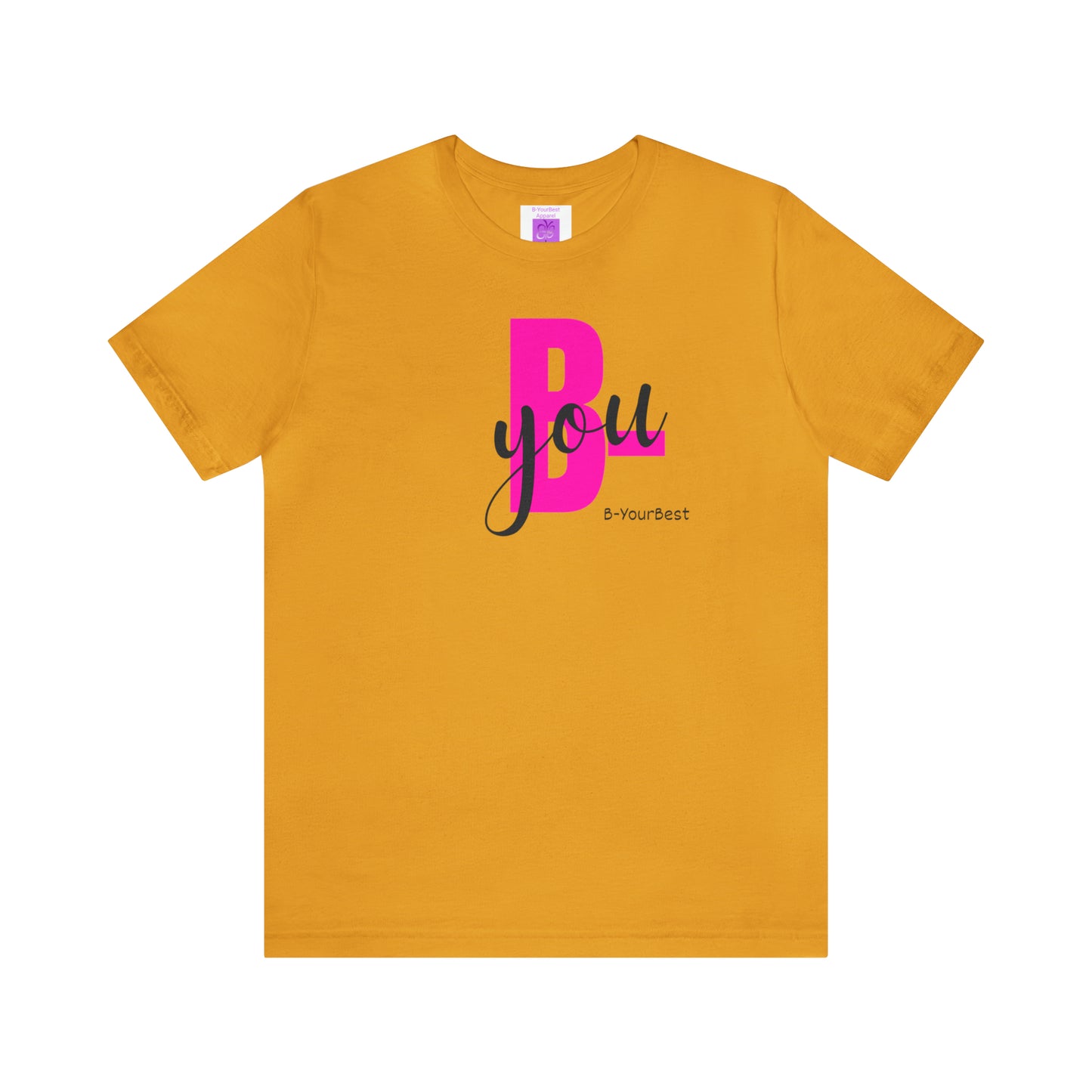 B-You (BLK and Pink Ltrs) Tee