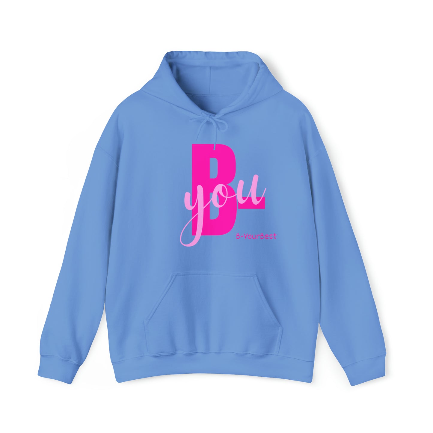 B-You Hoodie (Pink Ltrs)