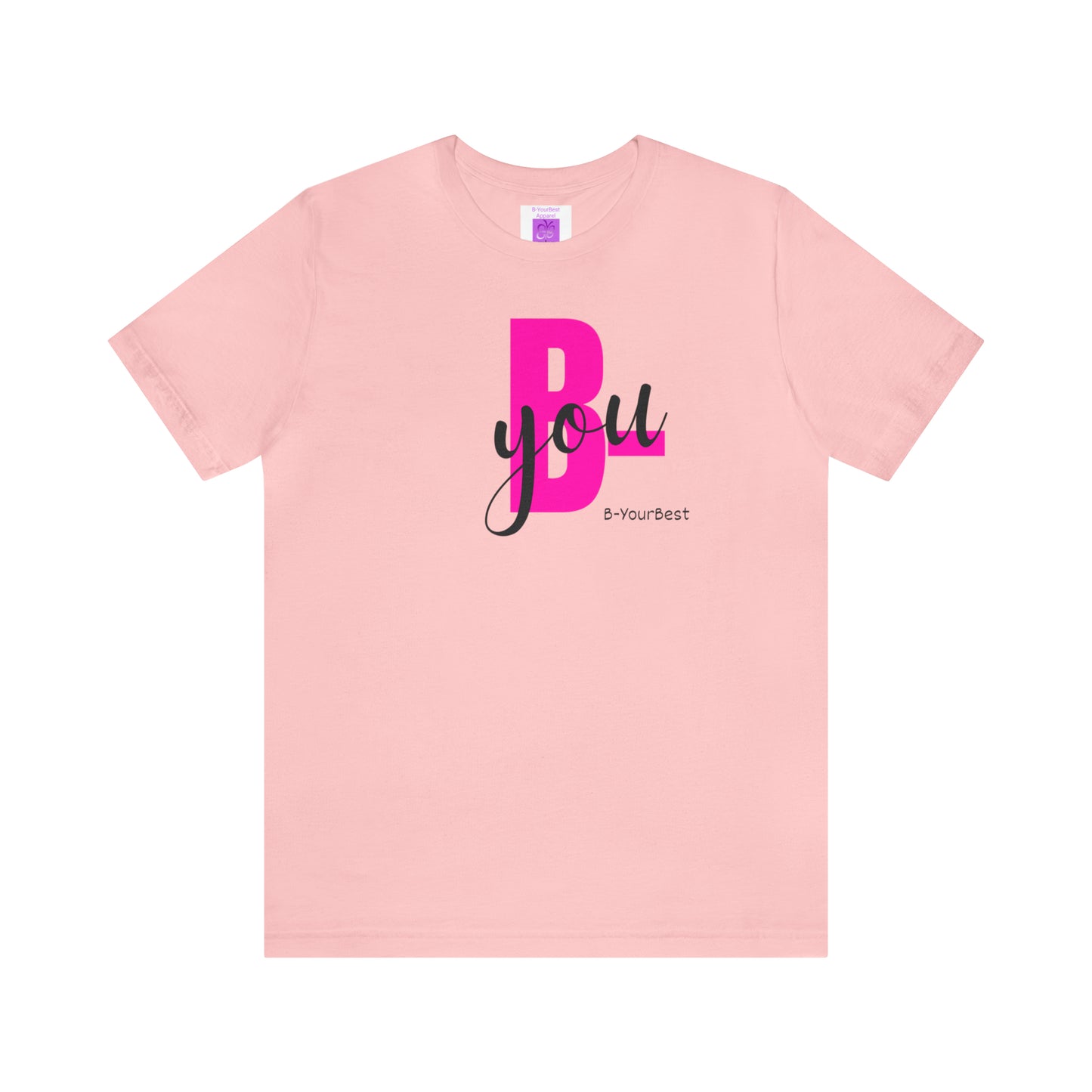 B-You (BLK and Pink Ltrs) Tee