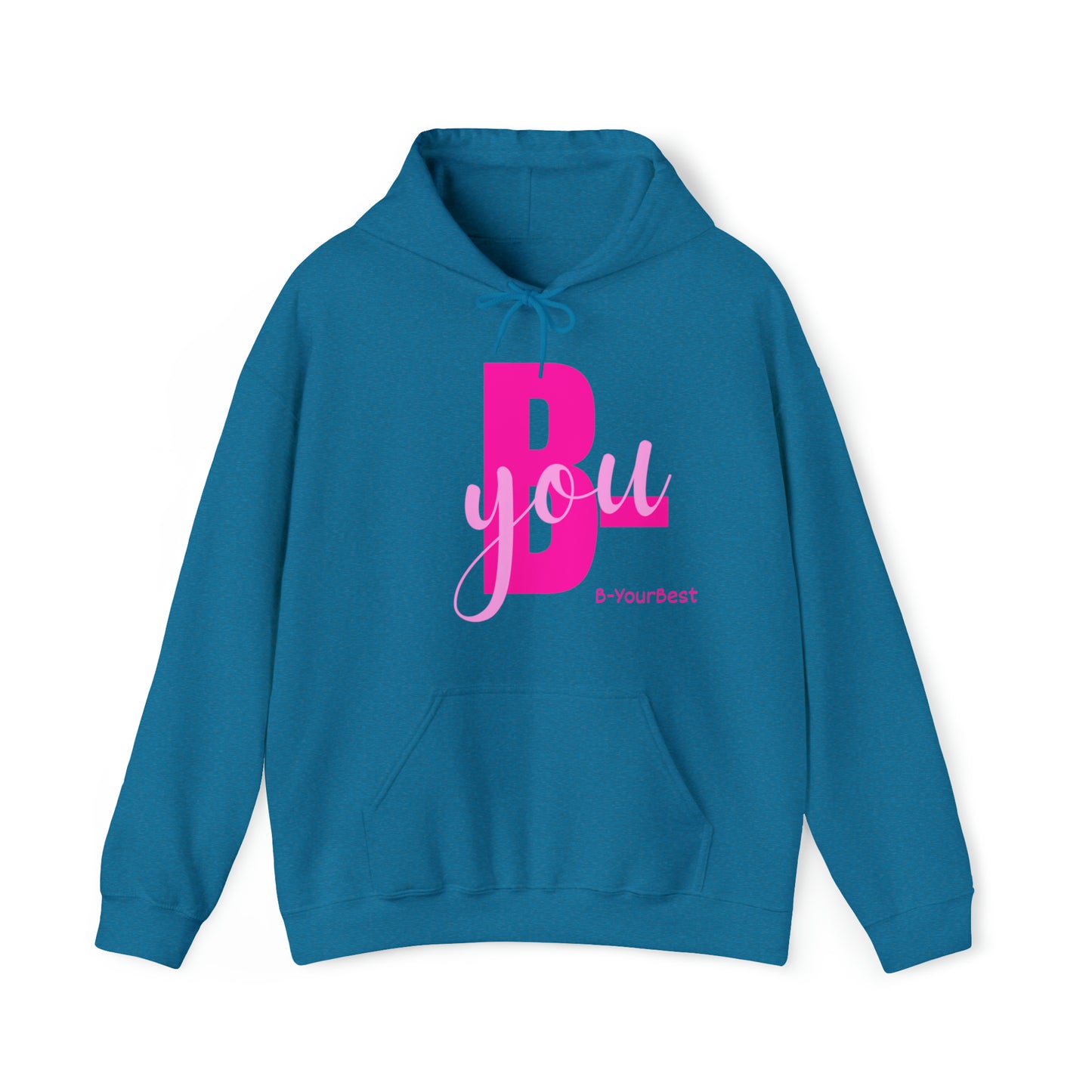 B-You Hoodie (Pink Ltrs)