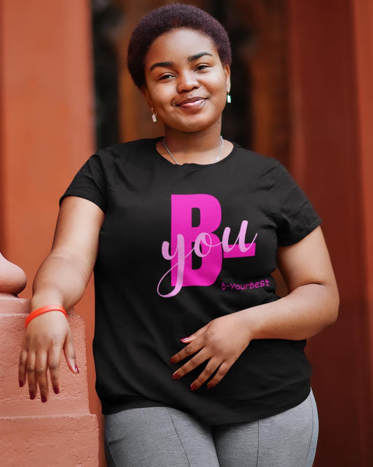 B-You (Pink Ltrs) Tee